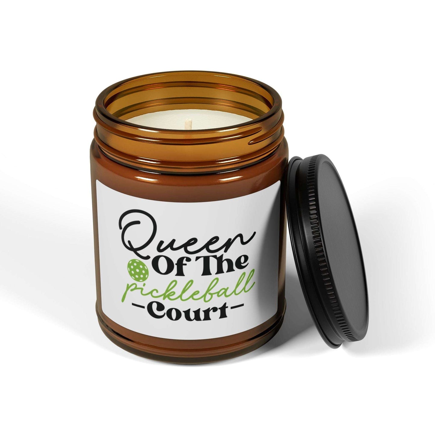 Funny Pickleball Candle - Queen of Pickleball Court