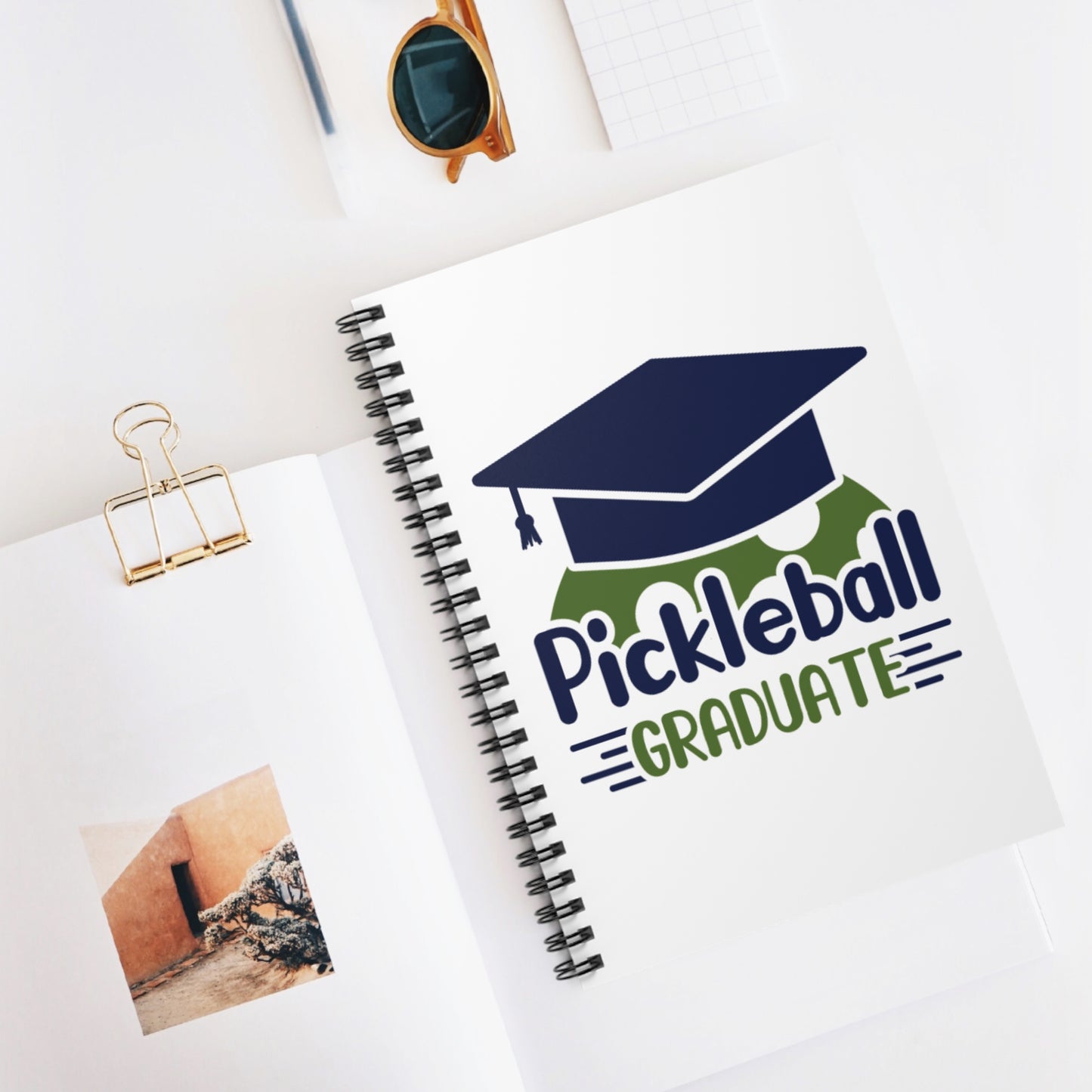 Pickleball Unique Notebook - Pickleball Graduate