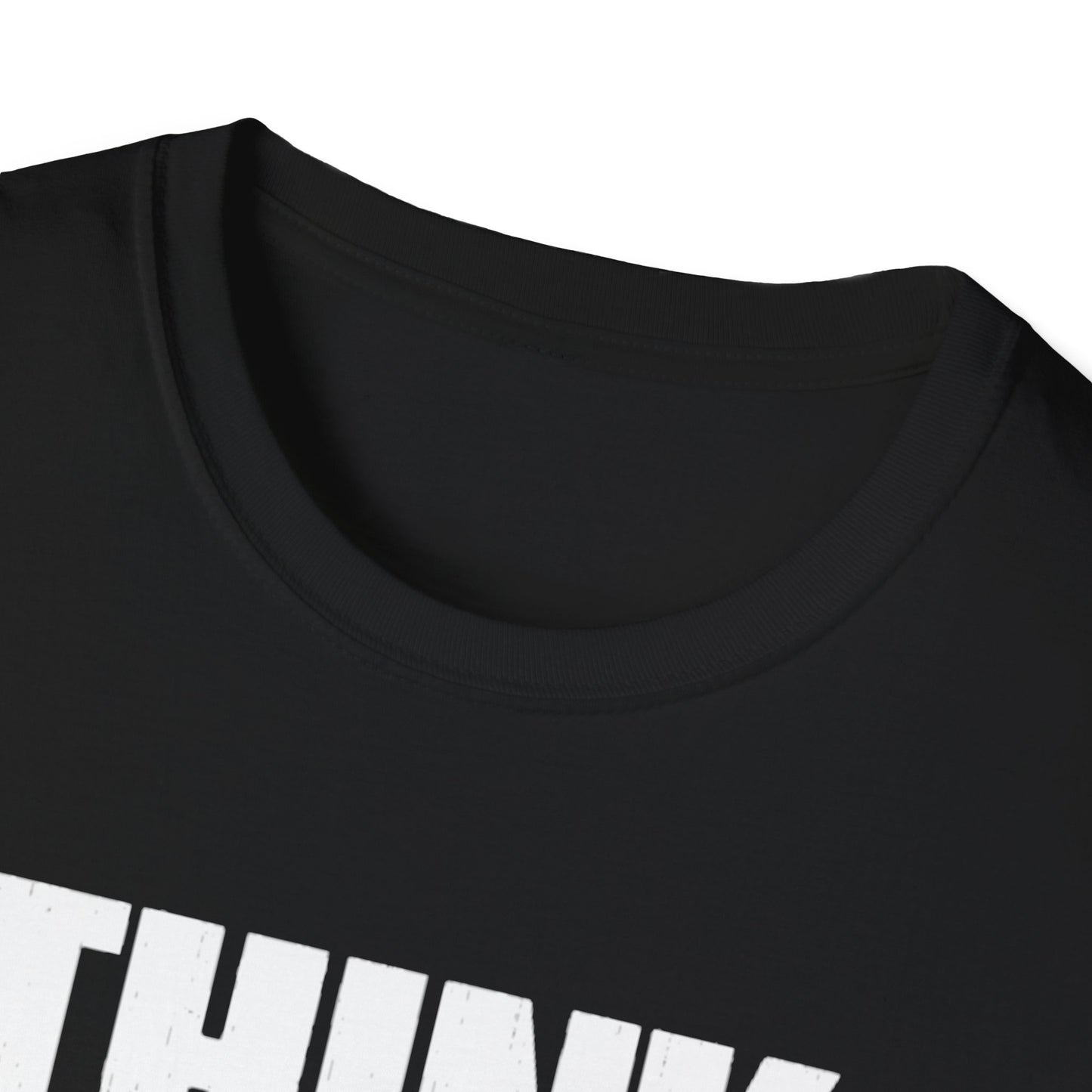 Men's Soft Pickleball T-shirt - Think Before You Dink