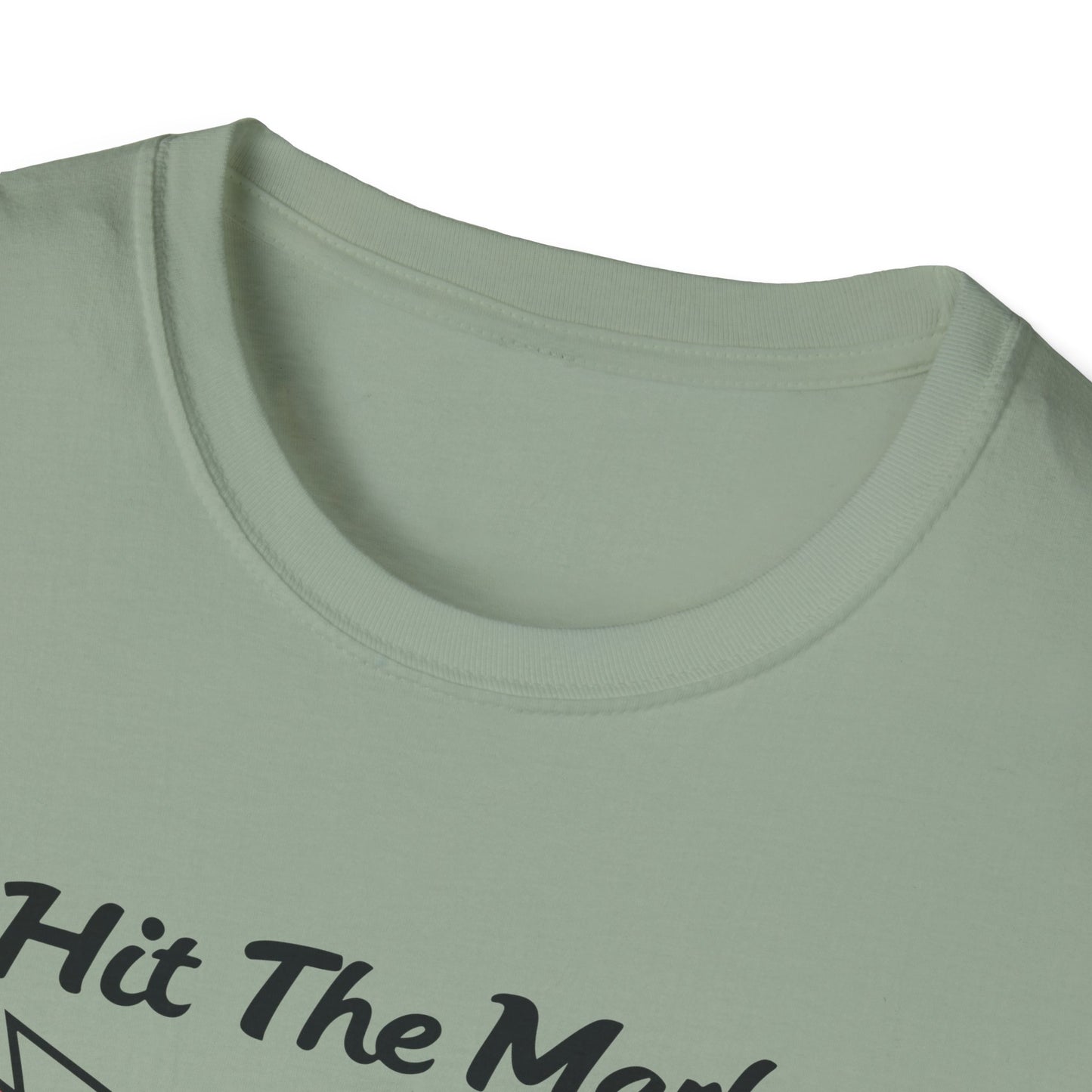 Men's Quirky Pickleball T-shirt - Hit the Mark with Pickleball