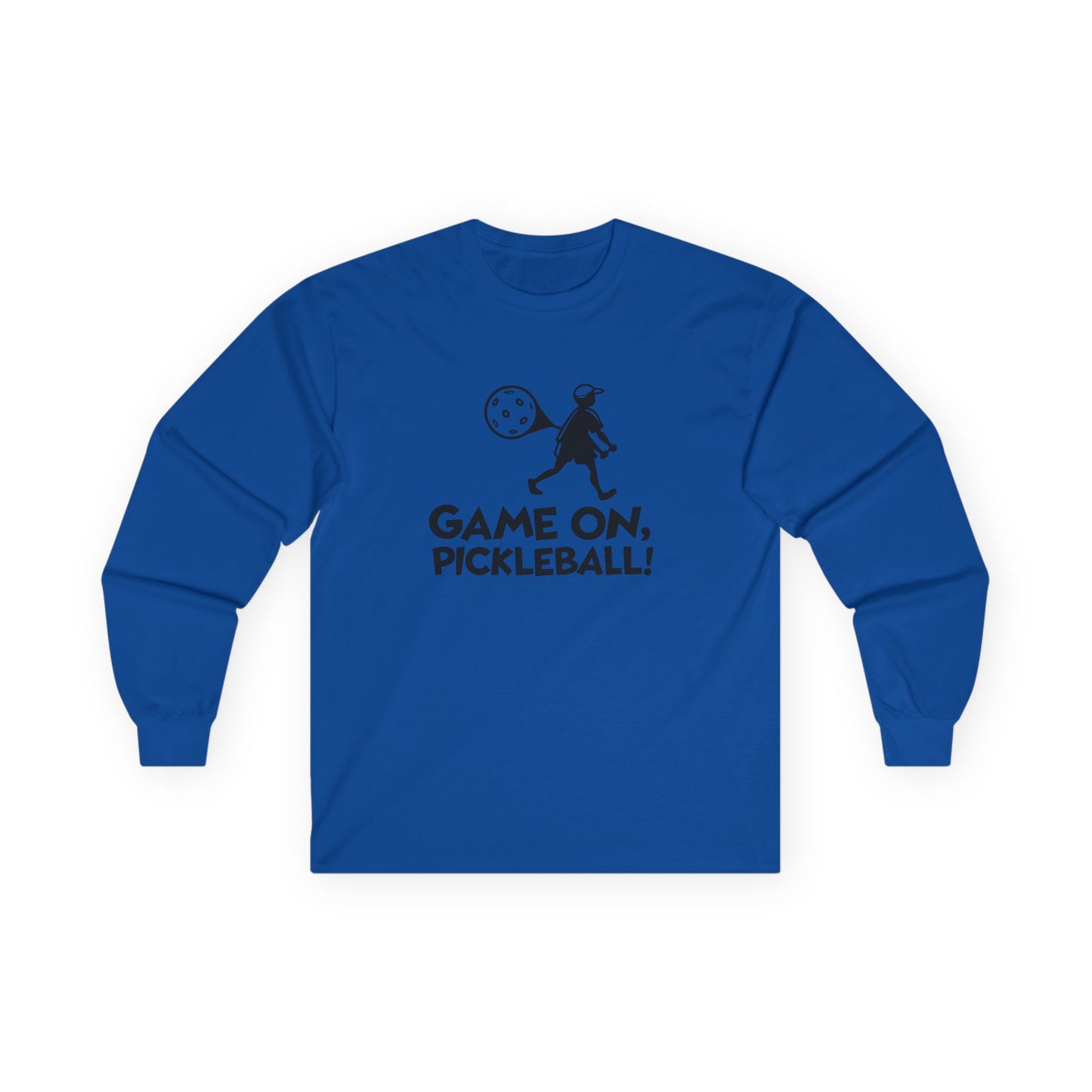 Men's Lightweight Pickleball Long Sleeves top - Game On Pickleball Royal