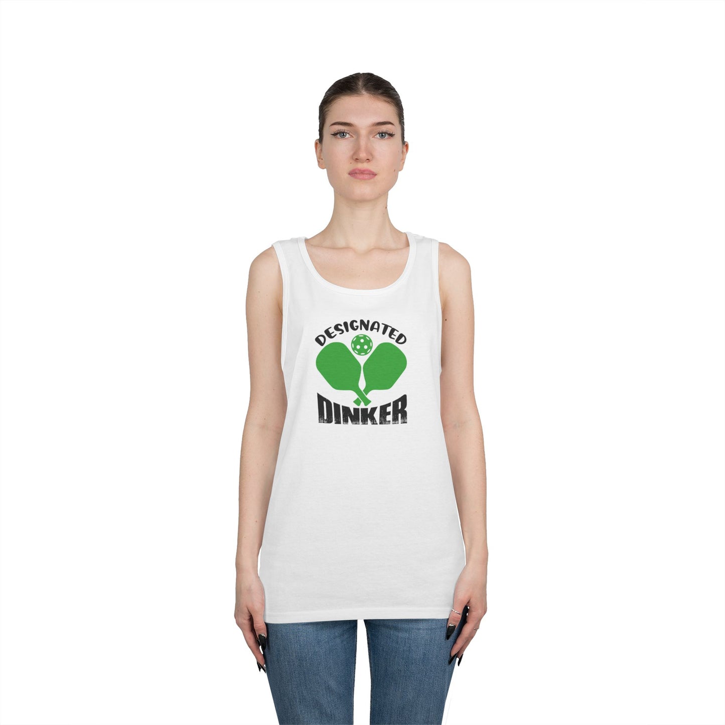 Women's Comfy Pickleball Tank Top - Designated Dinker