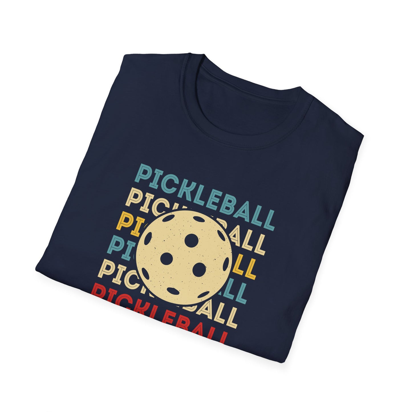 Men's Fun Pickleball T-shirt - Pickleball and Ball