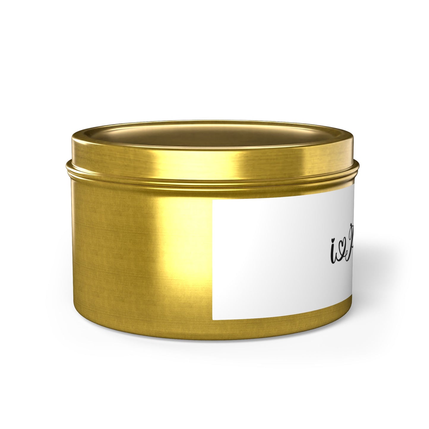Pickleball Stylish Tin Can Candle - I Heart Pickleball