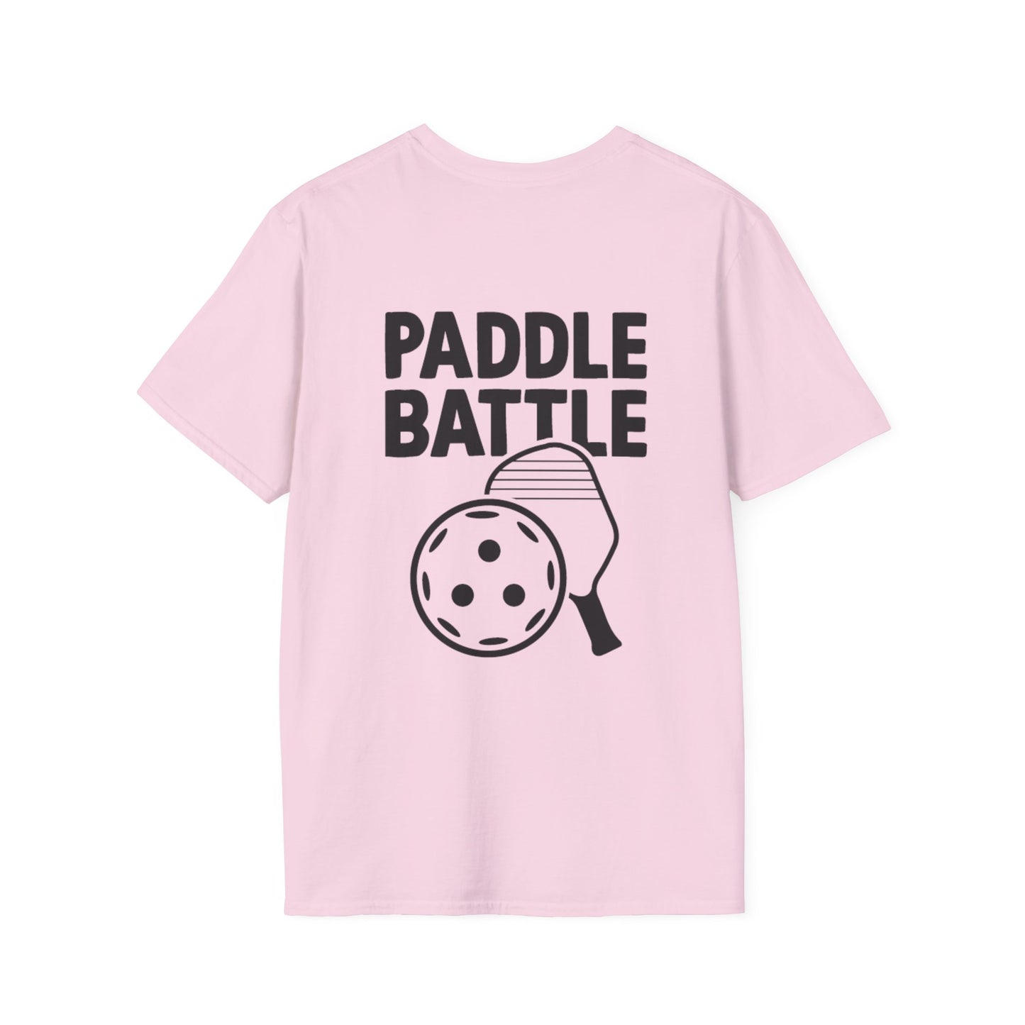 Women's Cute Pickleball T-shirt - Paddle Battle