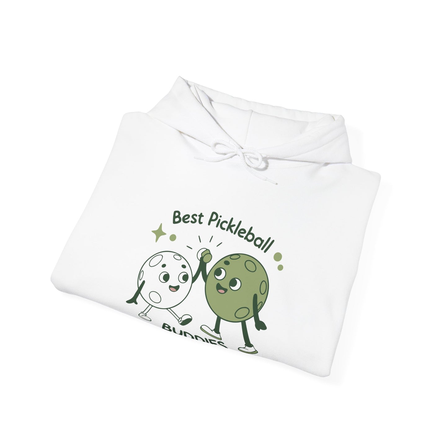 Men's Cute Pickleball Hoodie - Best Pickleball Buddies