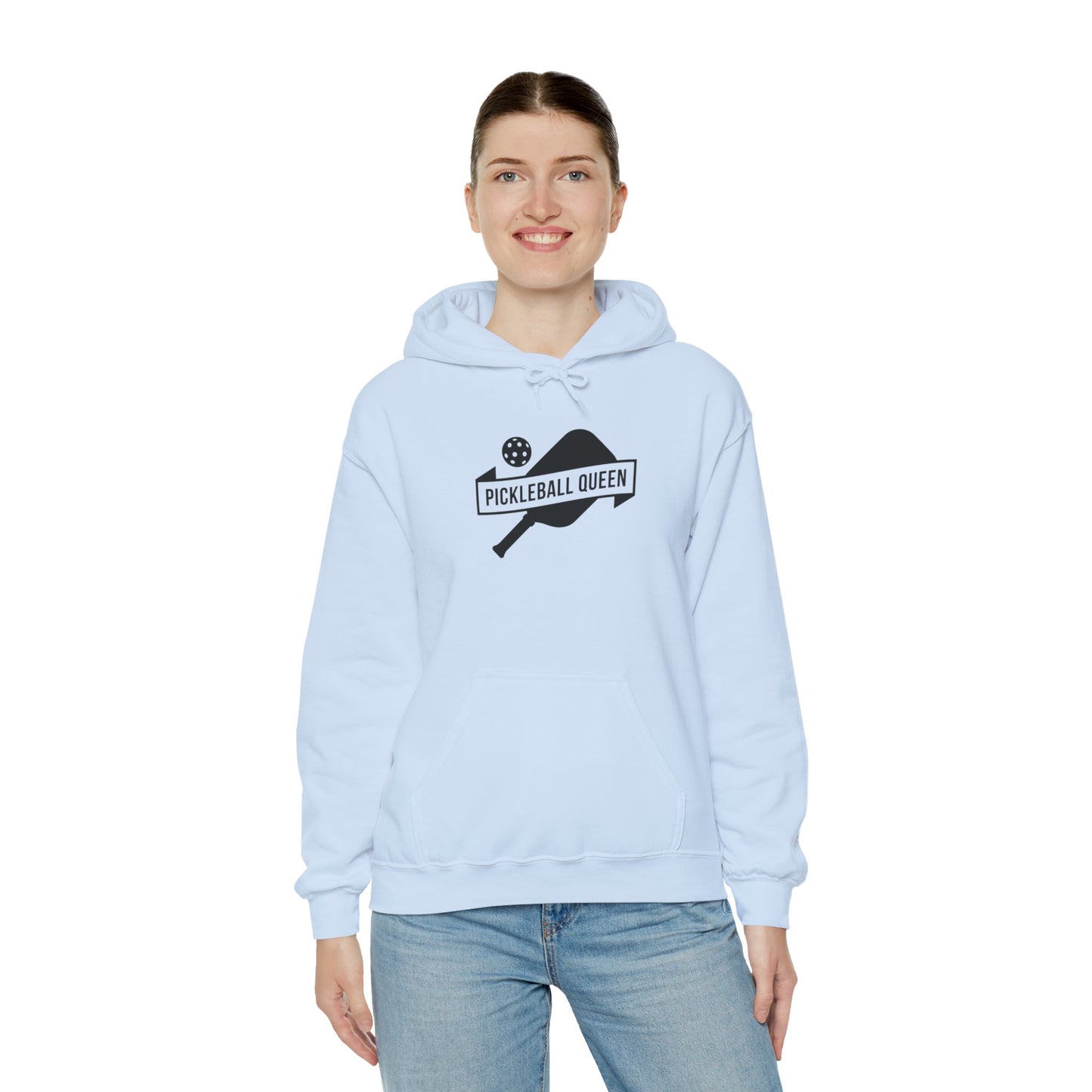 Women's Durable Pickleball Hoodie - Pickleball Queen