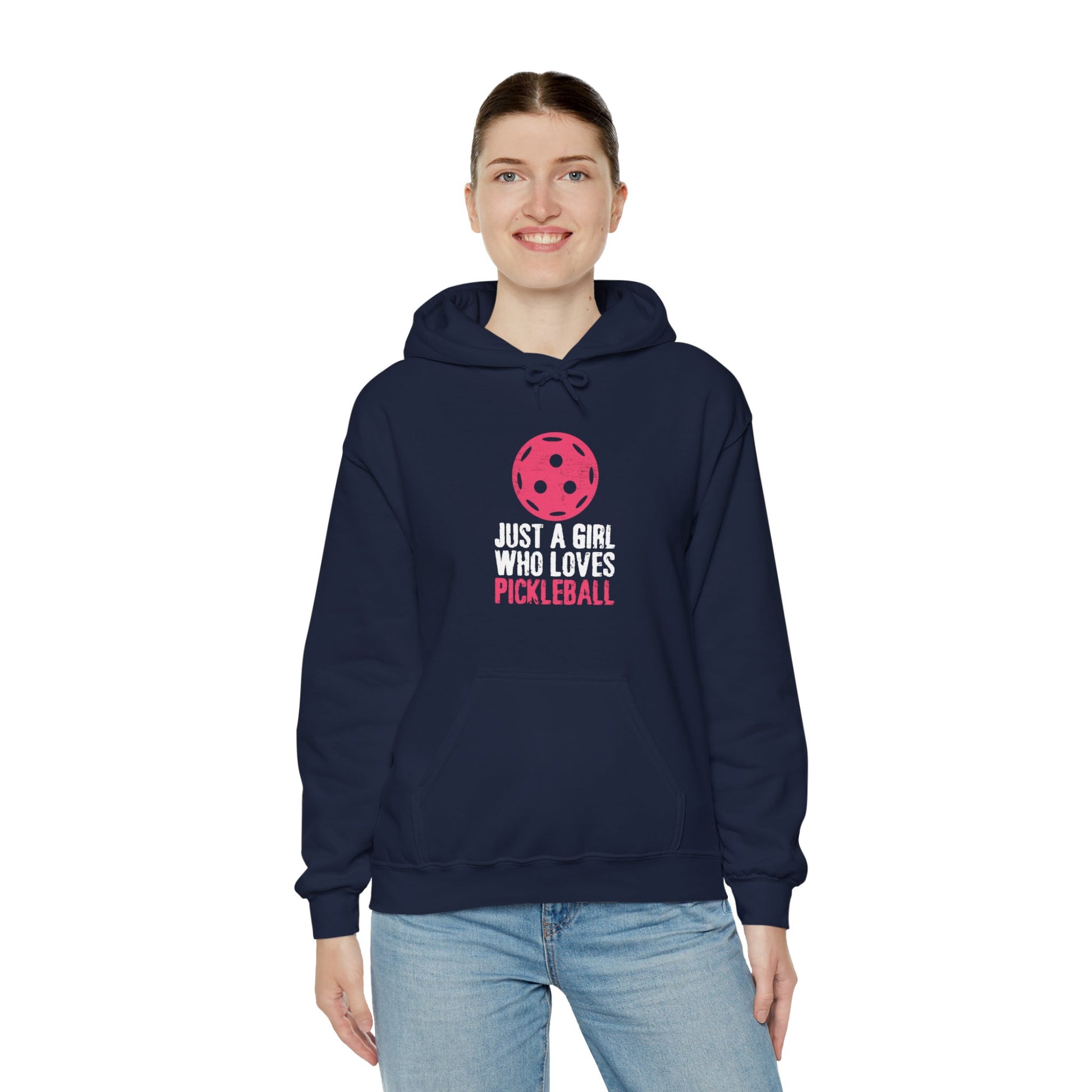 Women's Cute Pickleball Hoodie - Just A Girl Who Loves Pickleball