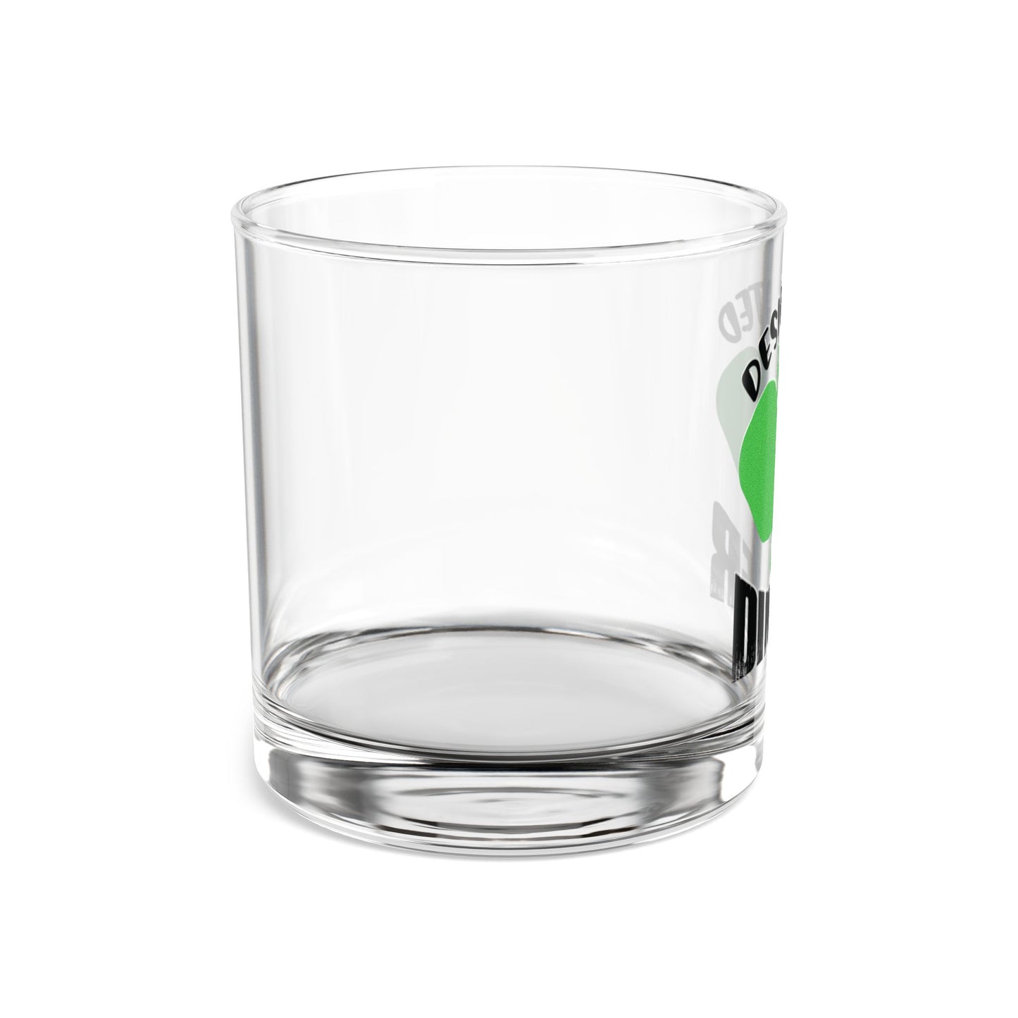 Pickleball Witty Rocks Glass - Designated Dinker