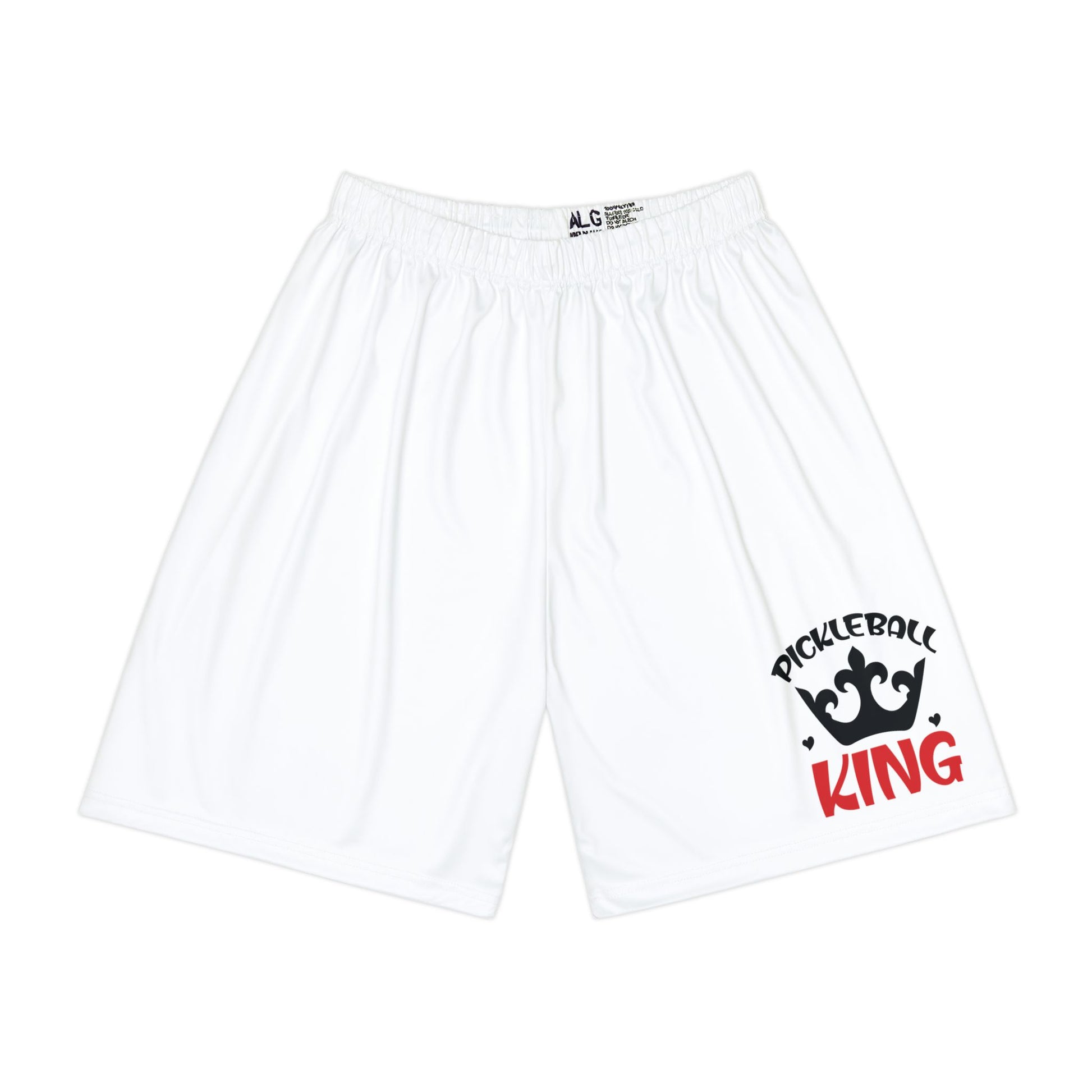 Men's Durable Pickleball Short - Pickleball King White