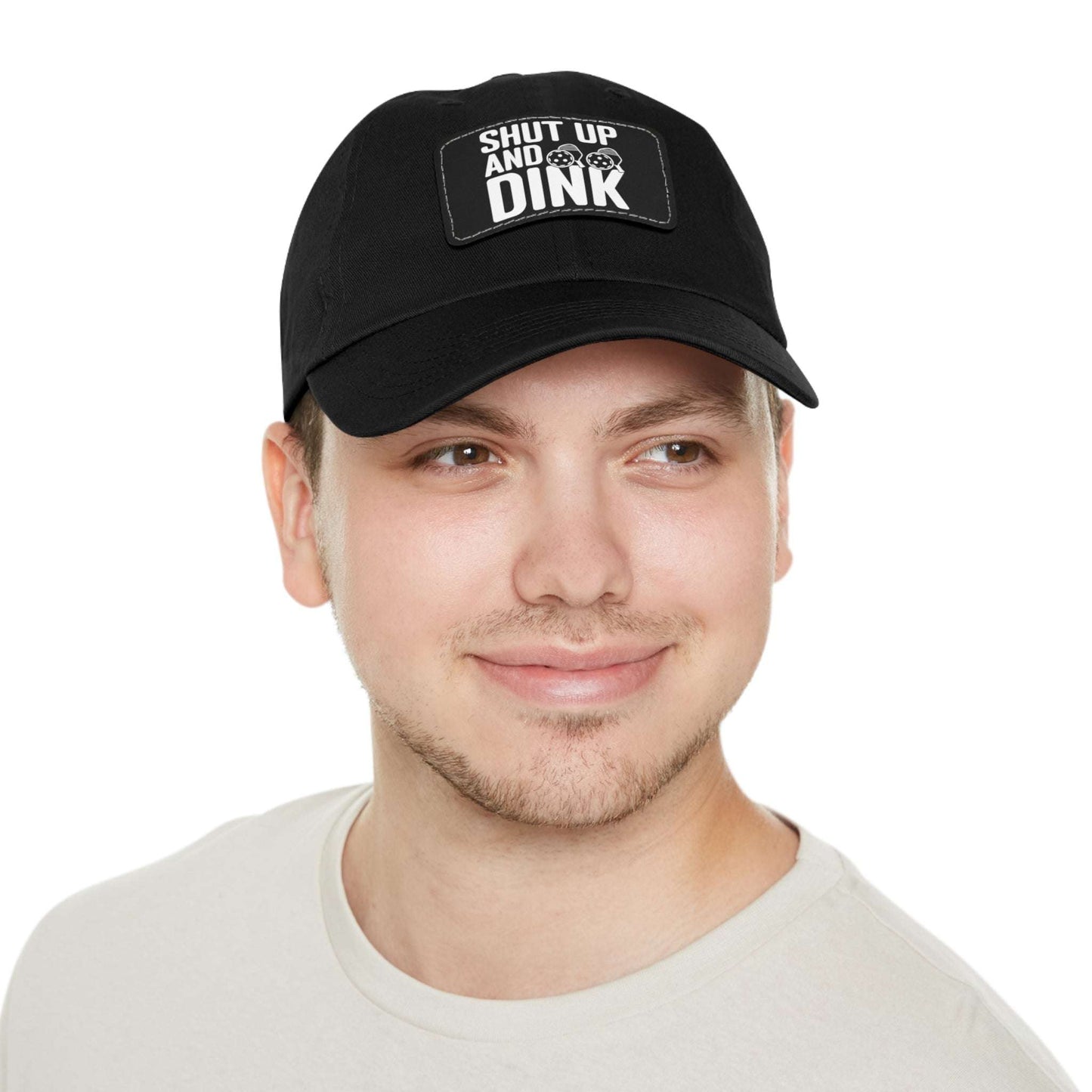 Pickleball Funny Cap - Shut Up and Dink