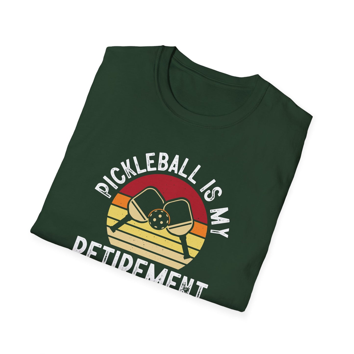 Men's Cool Pickleball T-shirt - Pickleball Is My Retirement Plan