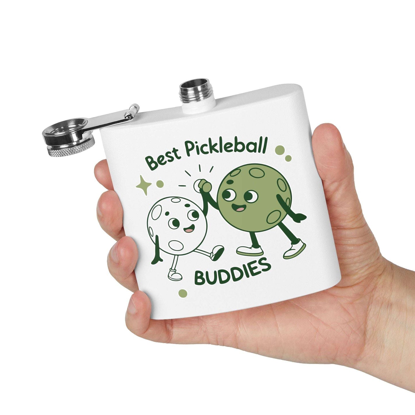 Pickleball Practical Flask - Best Pickleball Buddies
