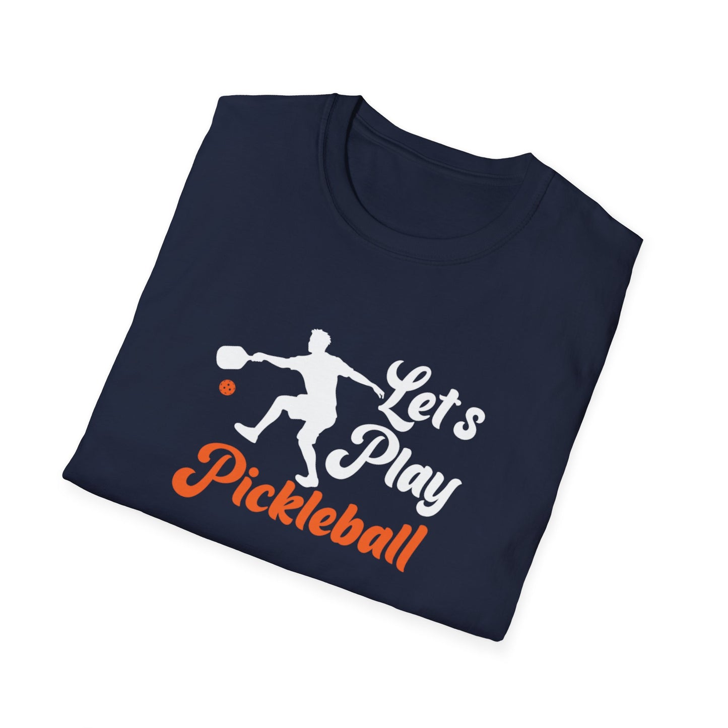Women's Durable Pickleball T-shirt - Let's Play Pickleball