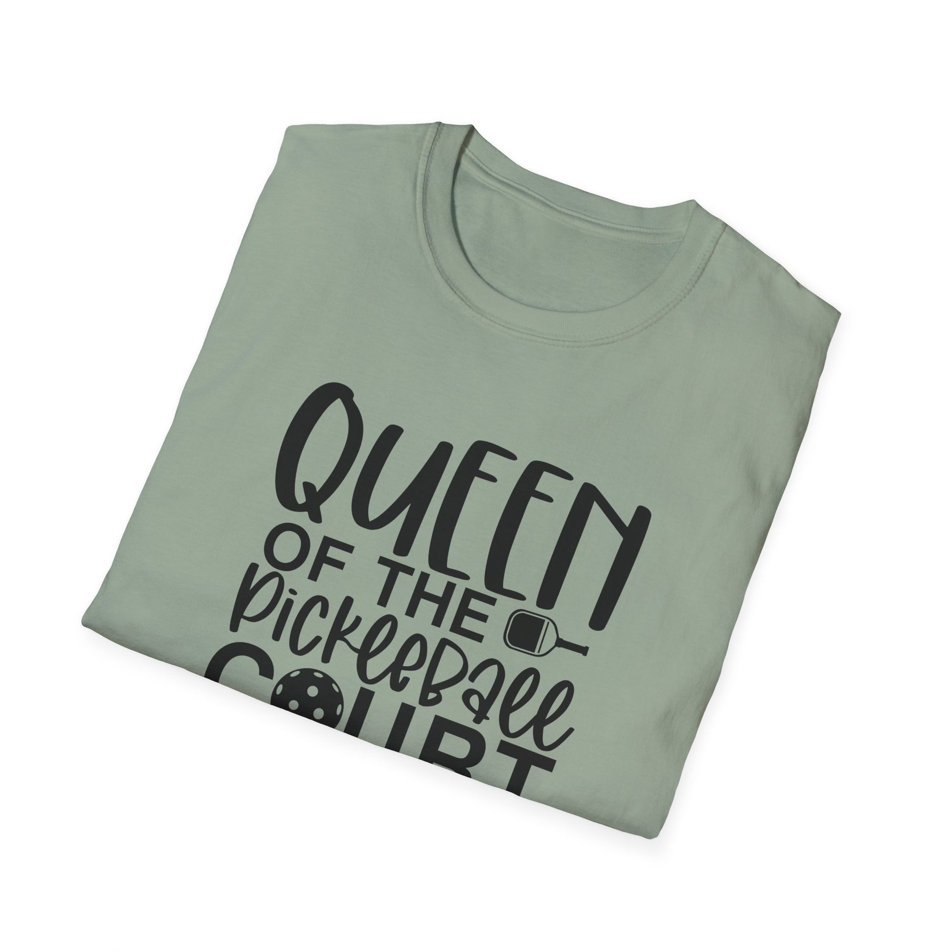Women's Lightweight Pickleball T-shirt - Queen of the Pickleball Court