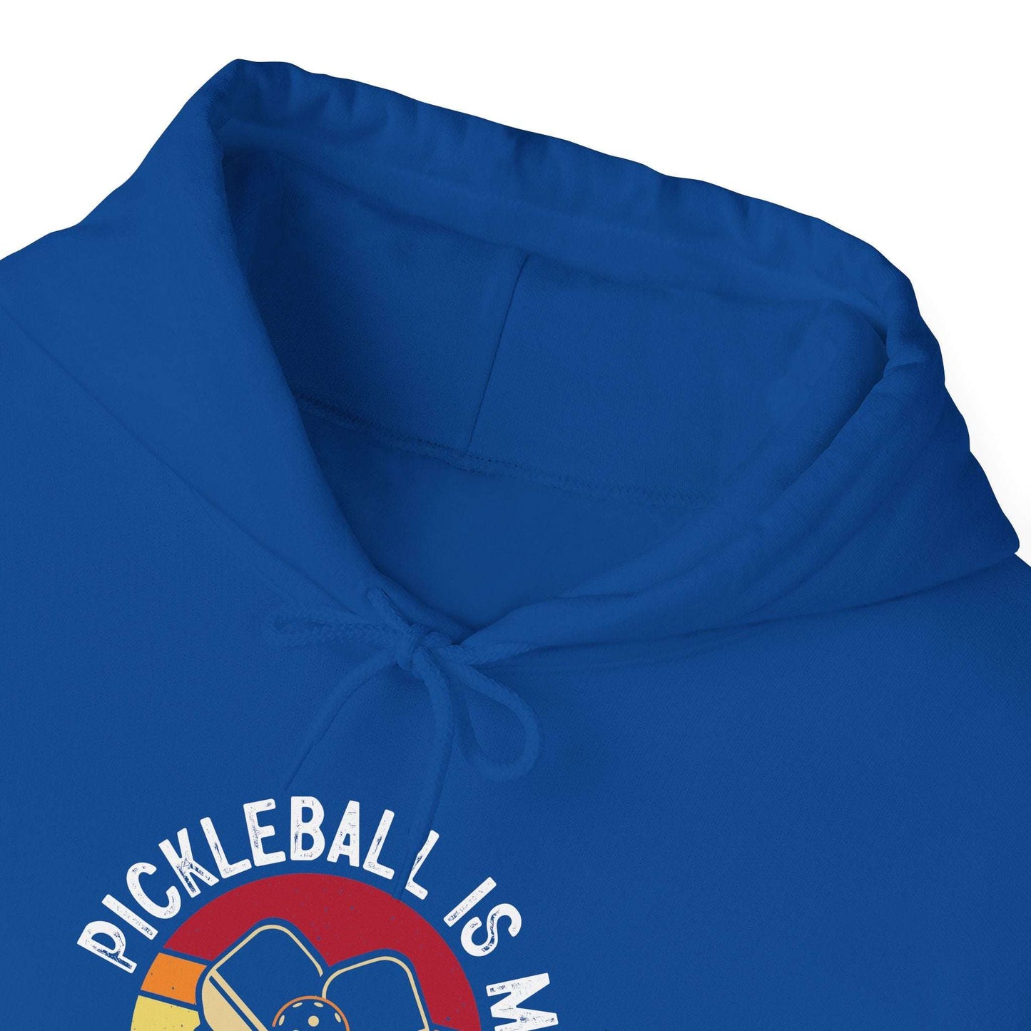 Women's Durable Pickleball Hoodie - Pickleball Is My Retirement Plan
