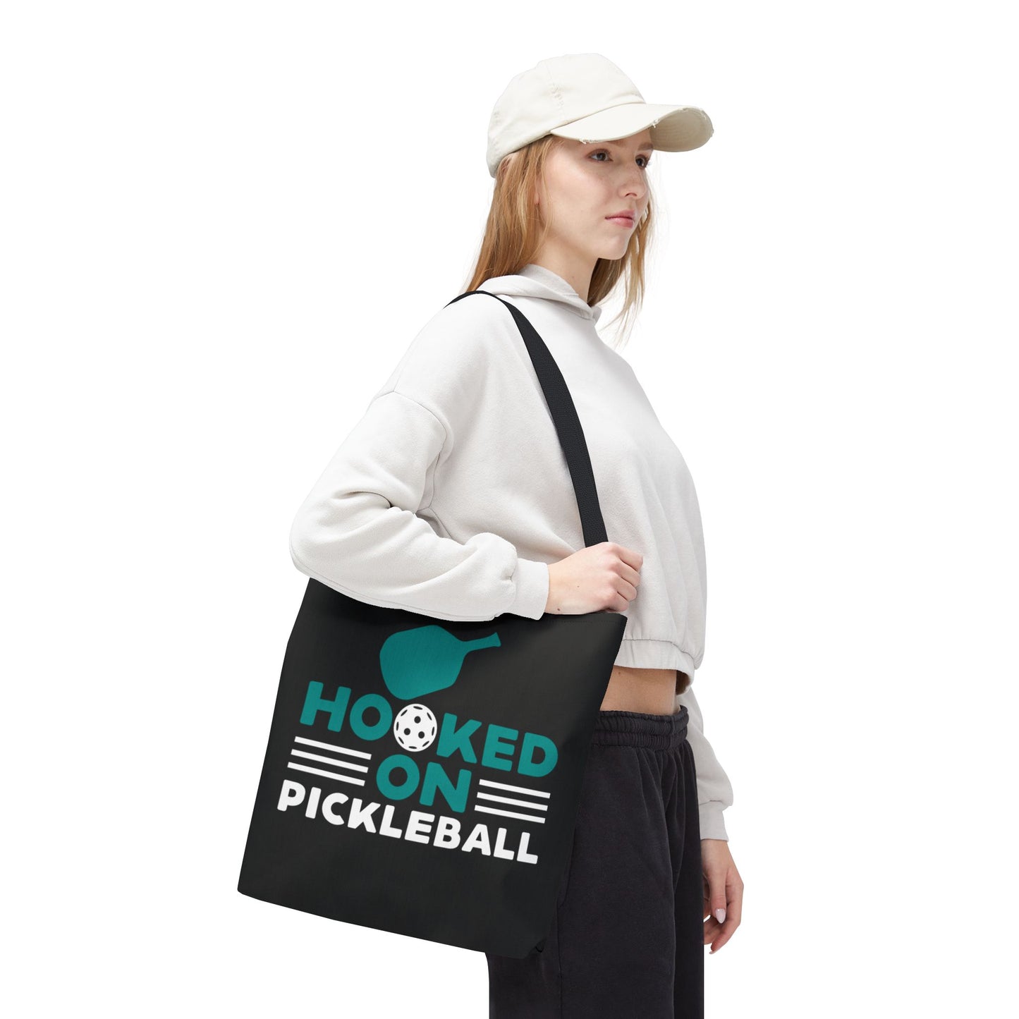 Pickleball Bold Tote Bag - Hooked on Pickleball