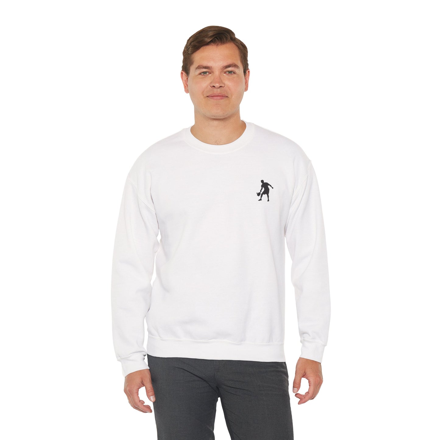 Men's Cool Pickleball Sweatshirt - Happy People Play Pickleball