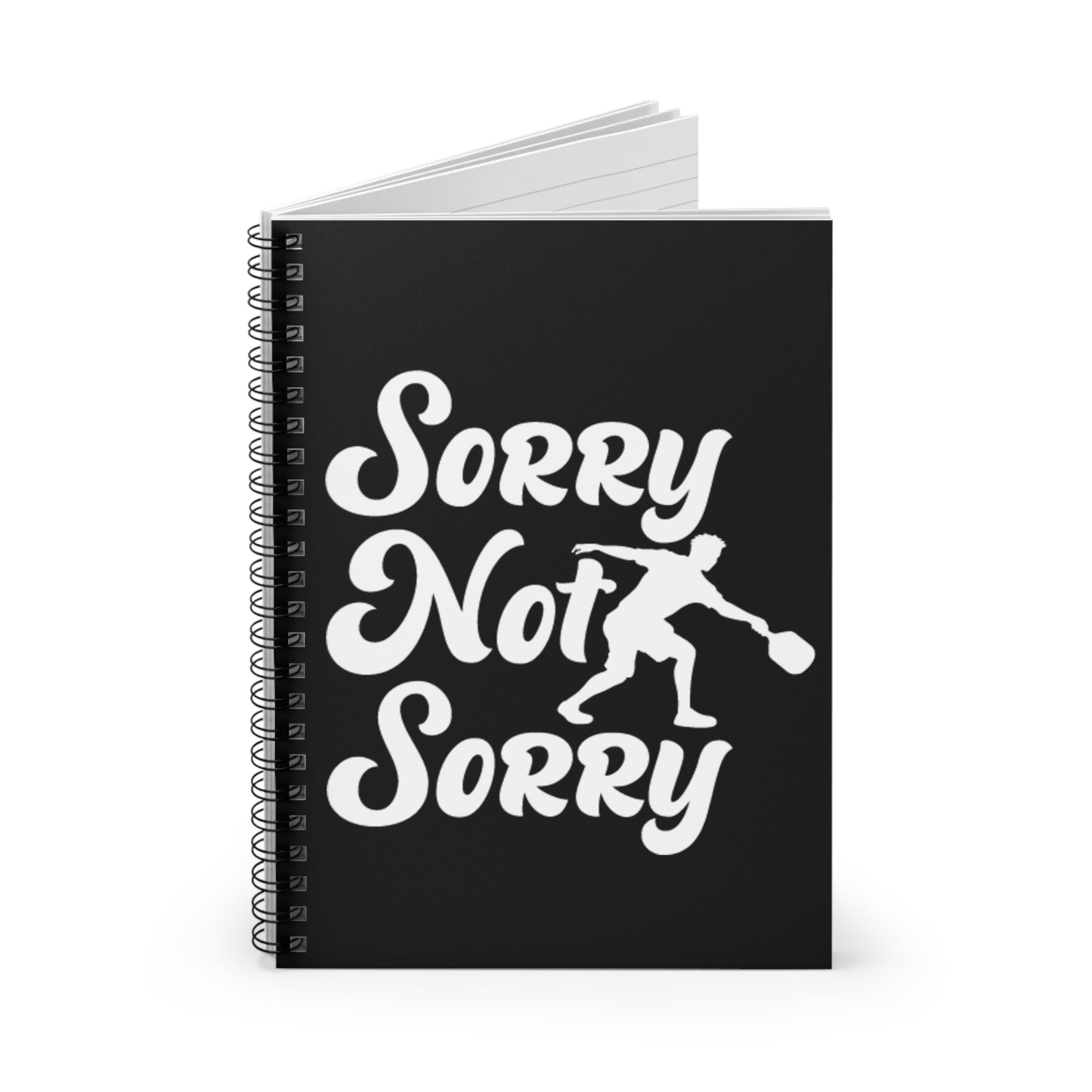 Pickleball Cool Notebook - Sorry Not Sorry