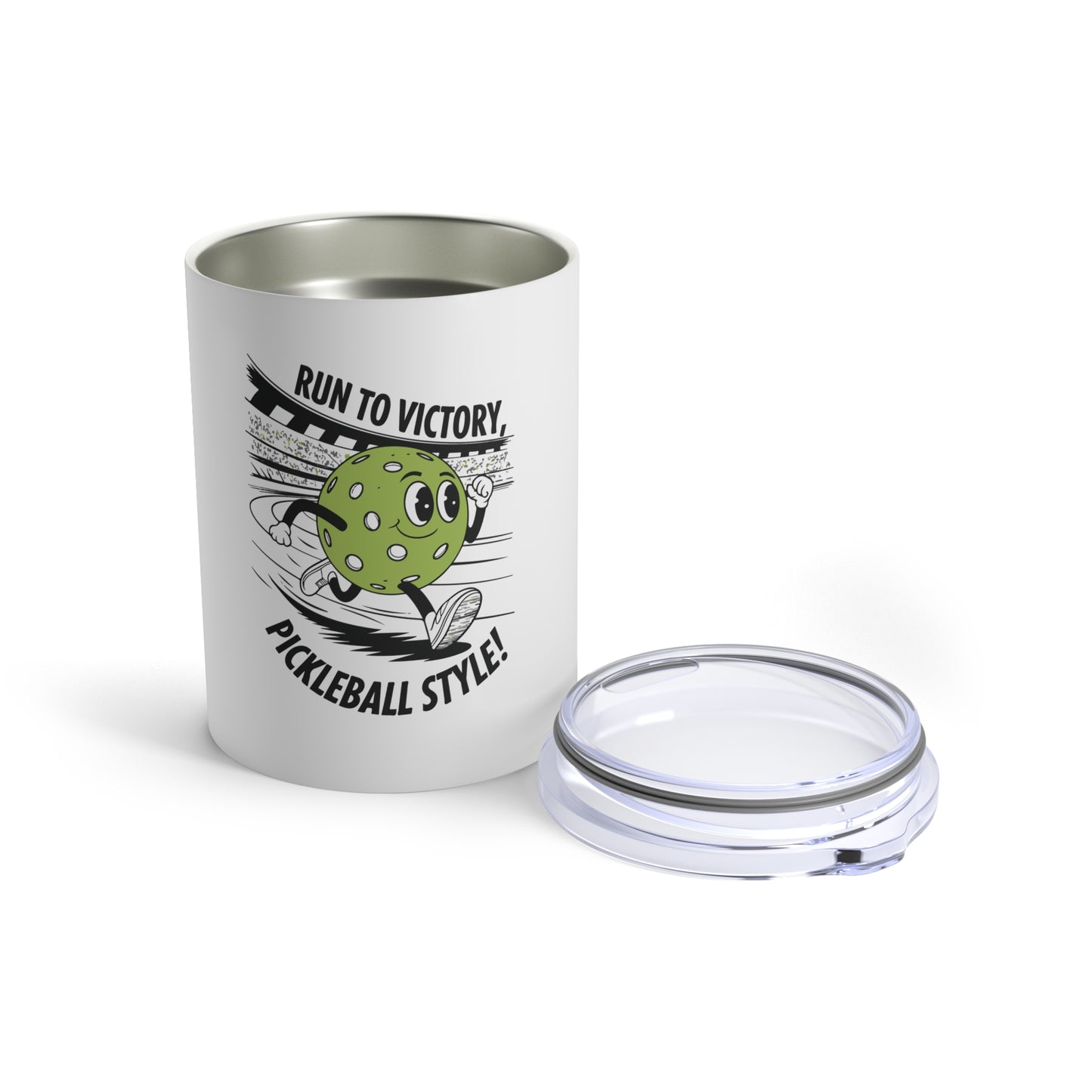 Pickleball Cute Tumbler - Run to Victory Pickleball Style