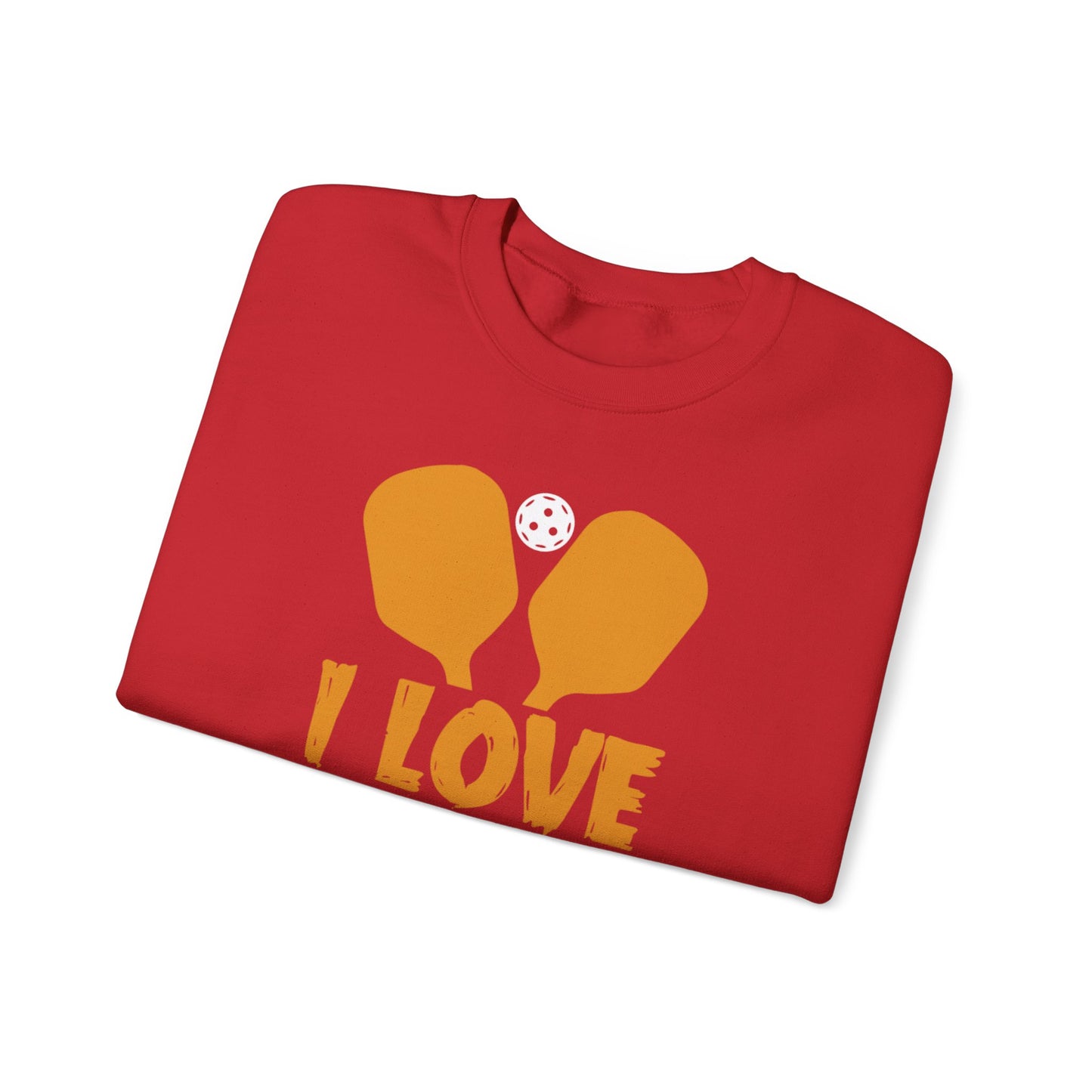Men's Funny Pickleball Sweatshirt - I Love a Good Paddle
