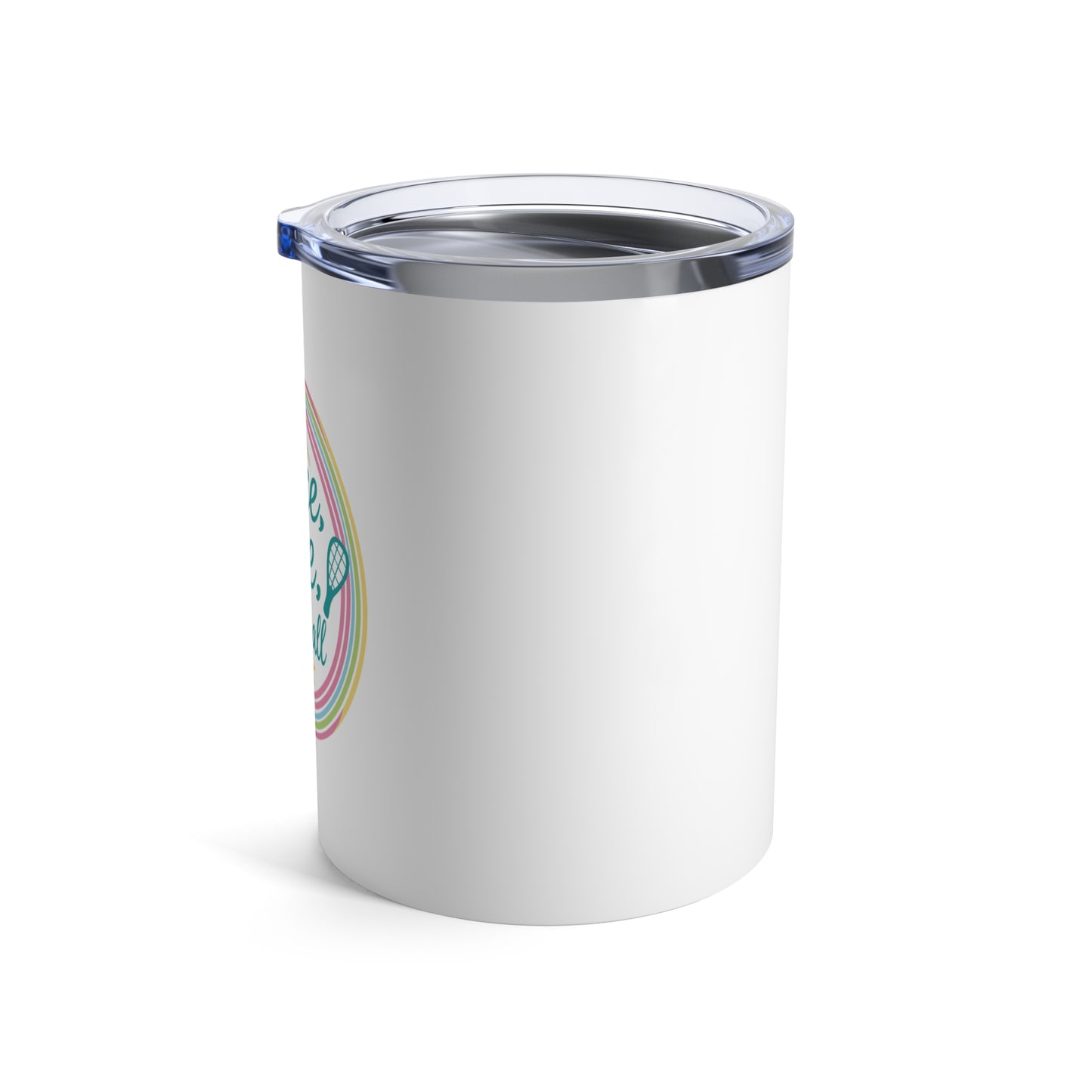 Pickleball Cheerful Tumbler - Peace Love Pickleball