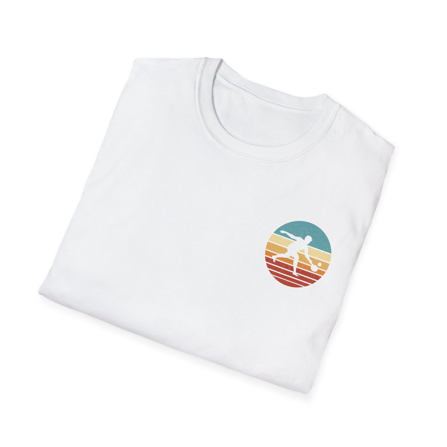 Men's Pickleball T-shirt - World's Okayest Pickleball Player Retro