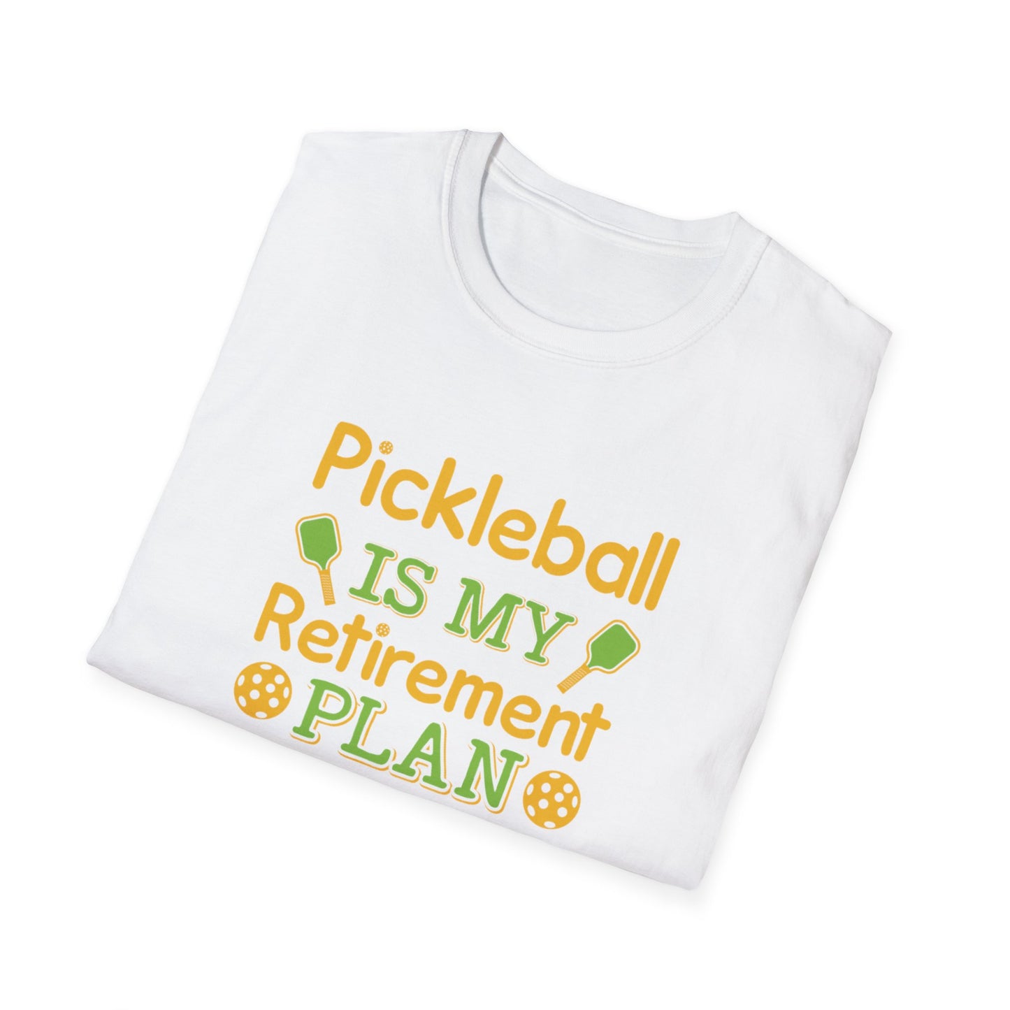Women's Playful Pickleball T-shirt - Pickleball Is My Retirement Plan