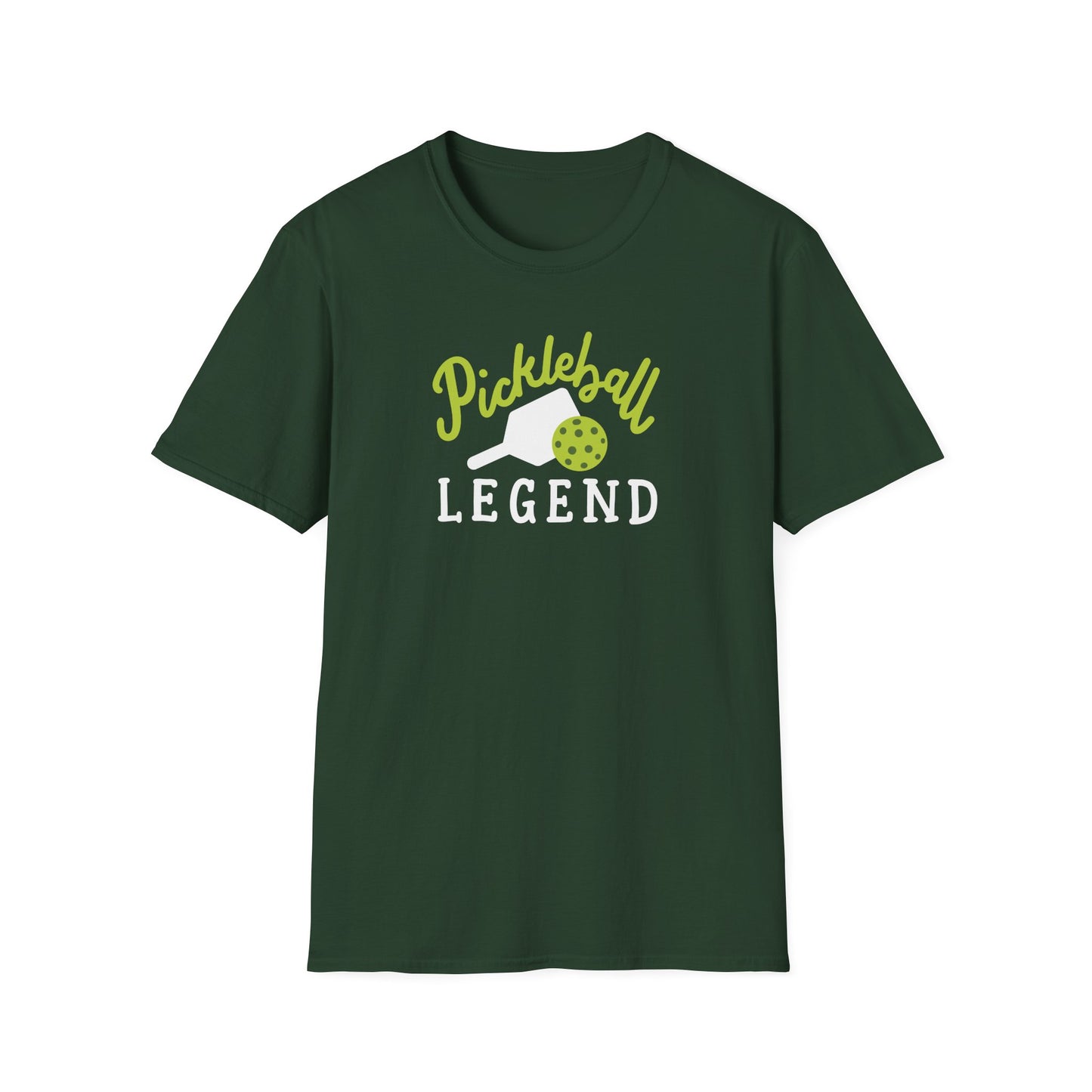 Men's Lightweight Pickleball T-shirt - Pickleball Legend Green
