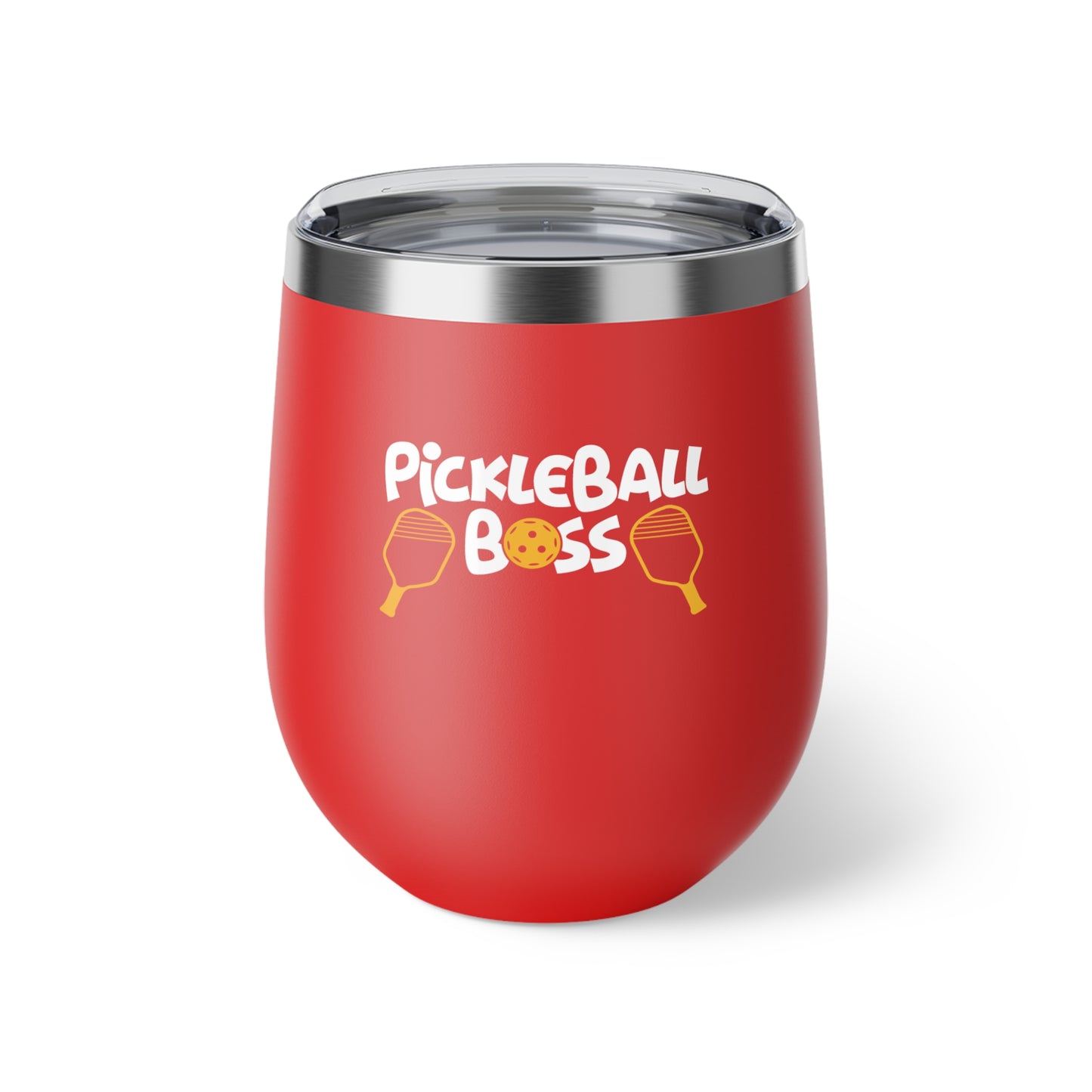 Pickleball Fun Cup - Pickleball boss Red