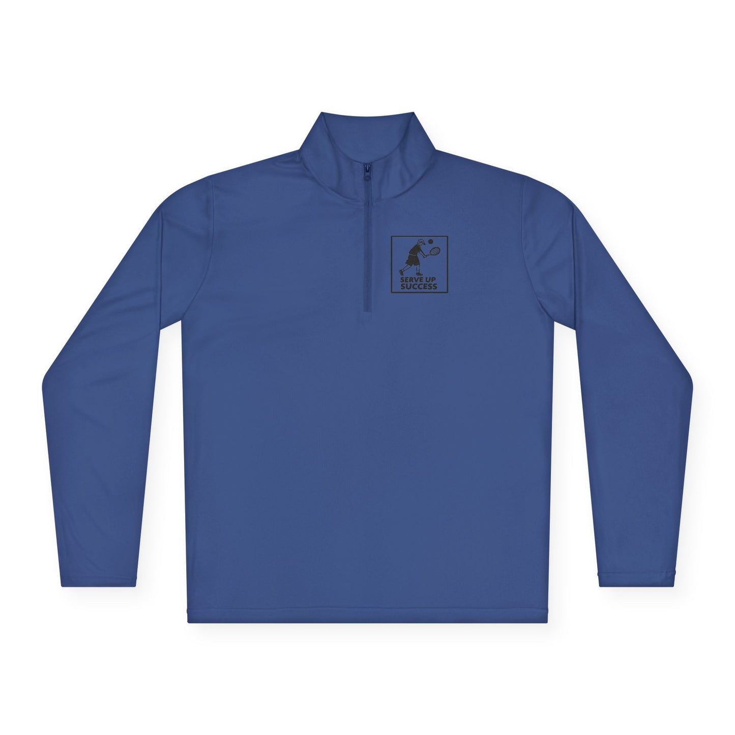 Women's Durable Pickleball Pullover - Serve Up Success Royal