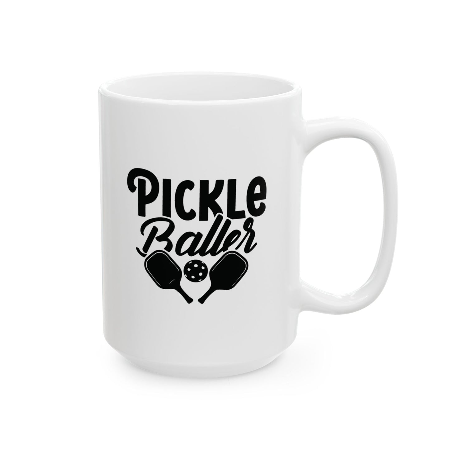 Pickleball Cool Mug - Pickleballer White