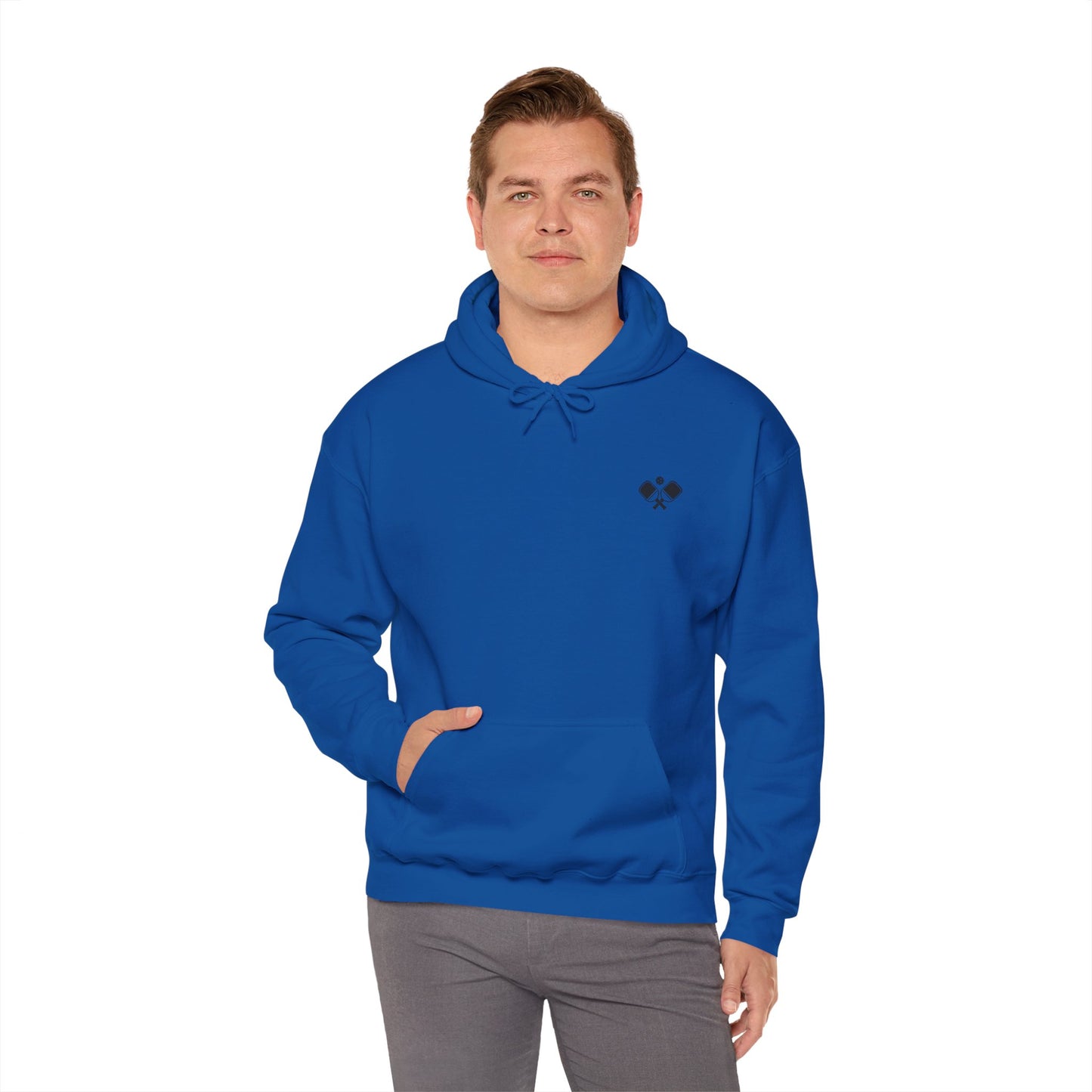 Men's Soft Pickleball Hoodie - Life is Good Pickleball Make It Better