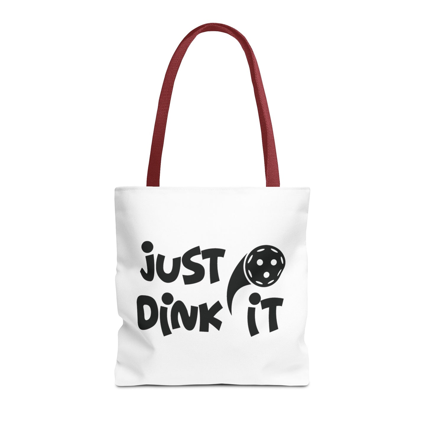 Pickleball Sporty Tote Bag - Just Dink It Red