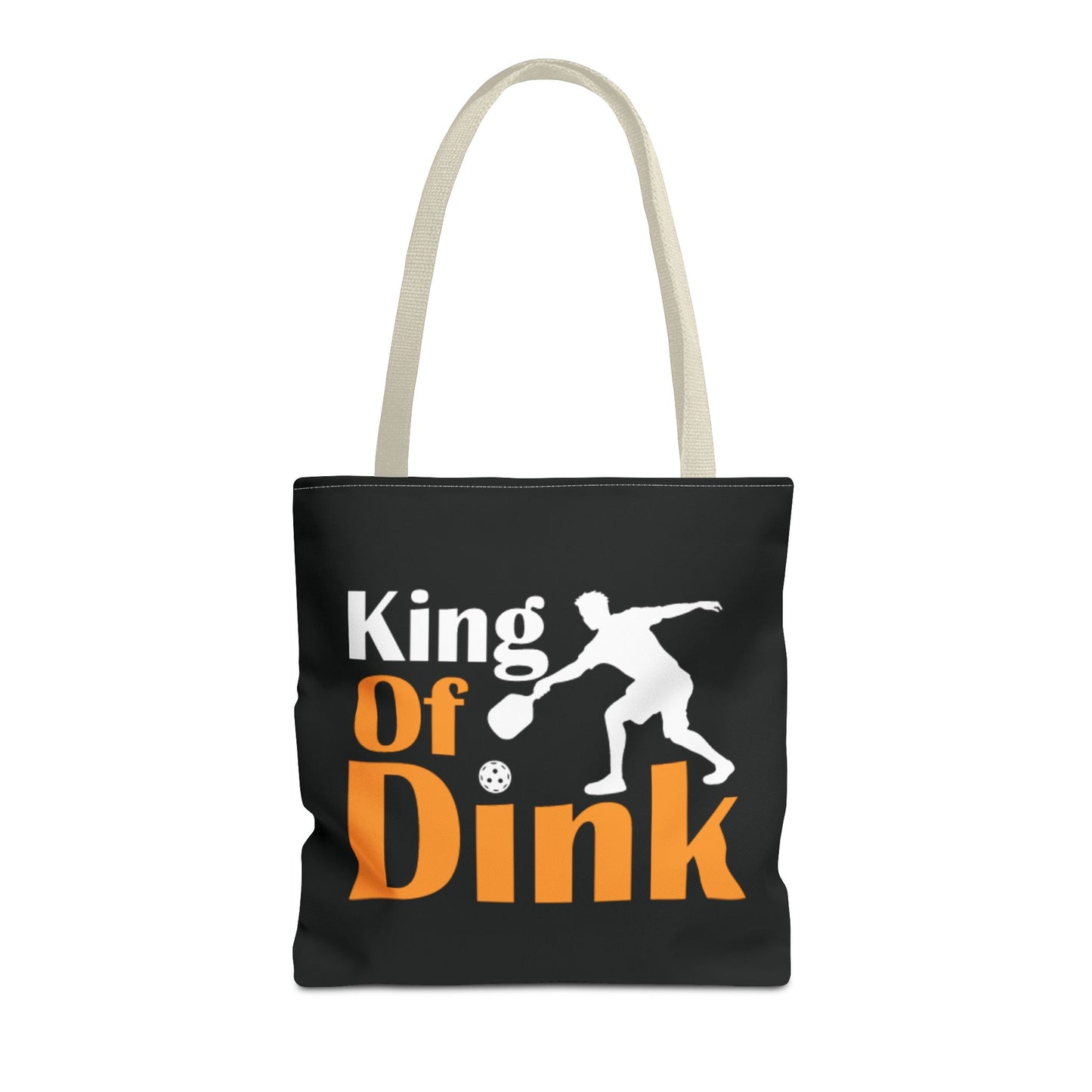 Pickleball Cool Tote Bag - King of Dink Beige
