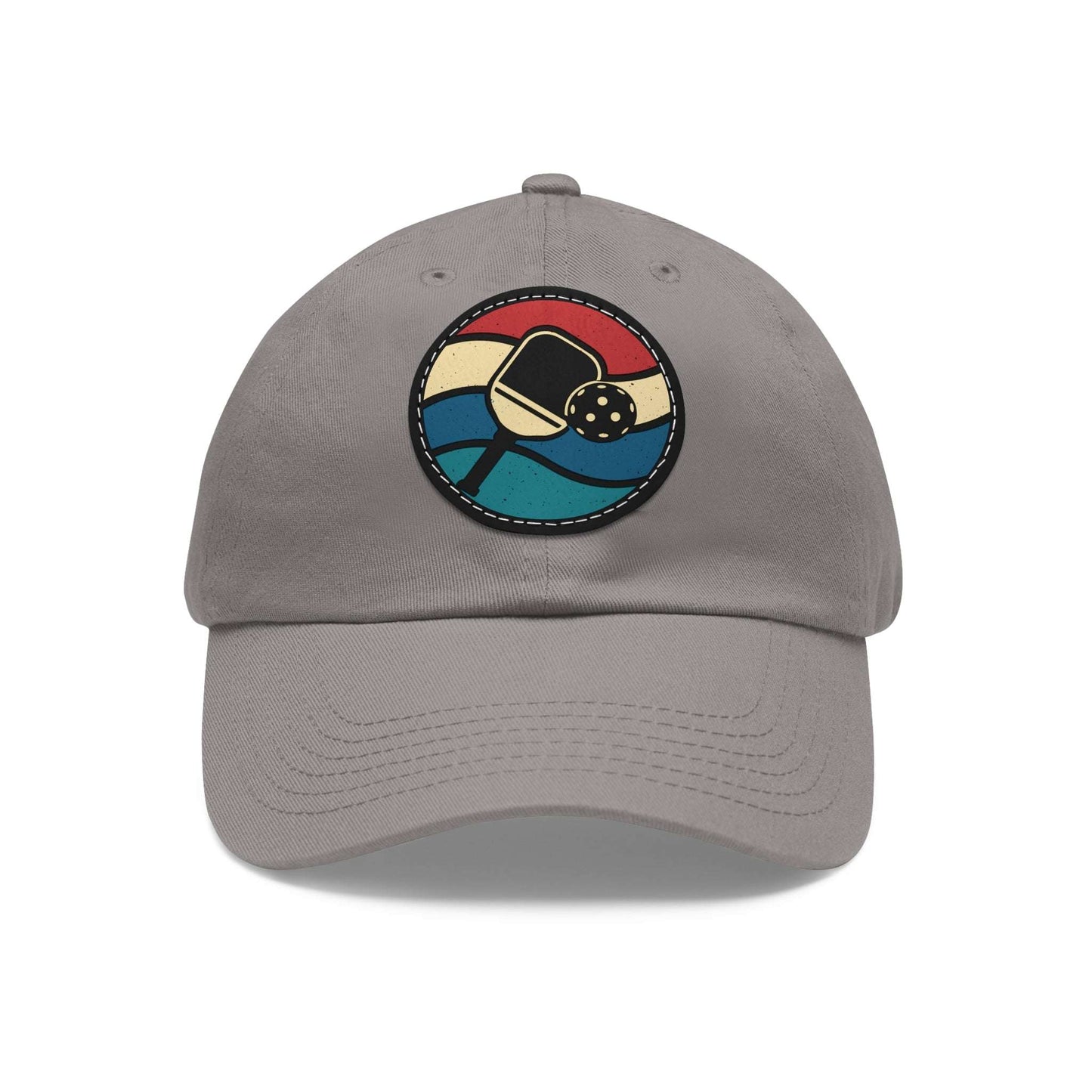 Pickleball Cool Cap - Pickleball Logo Retro Grey
