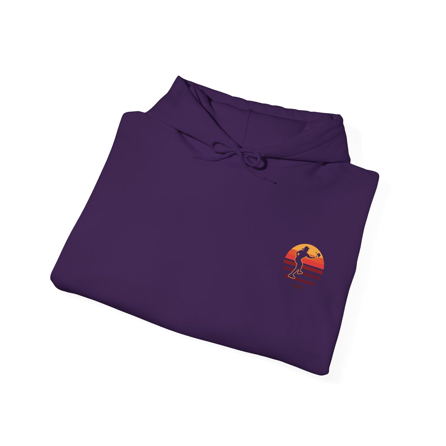 Men's Bold Pickleball Hoodie - There's No Crying in Pickleball