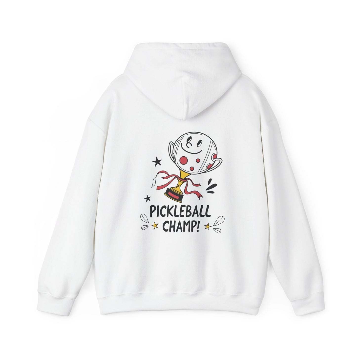 Women's Cheerful Pickleball Hoodie - Pickleball Champ