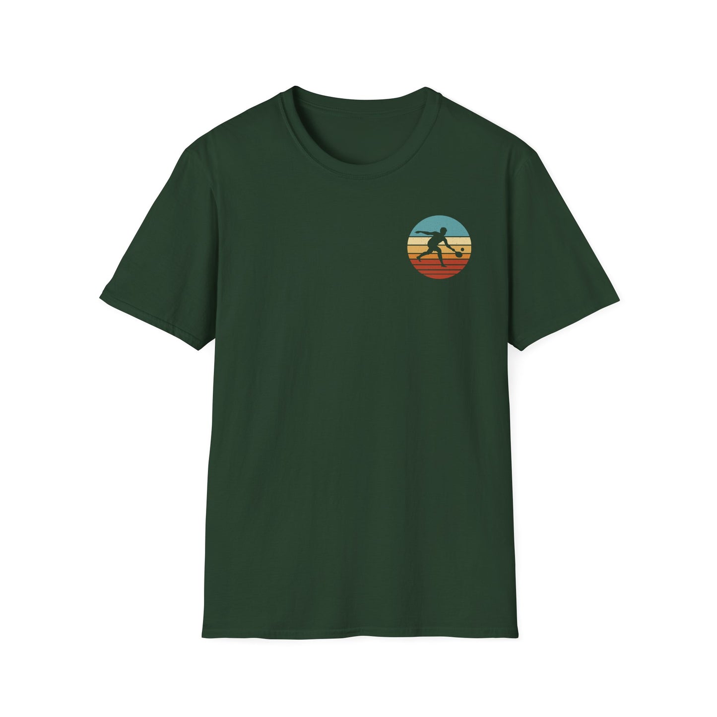 Men's Pickleball T-shirt - World's Okayest Pickleball Player Retro