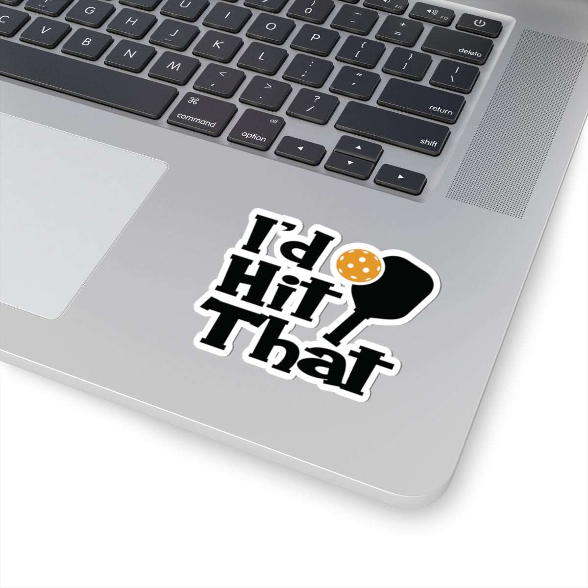 Pickleball Quirky Stickers - I'd Hit That