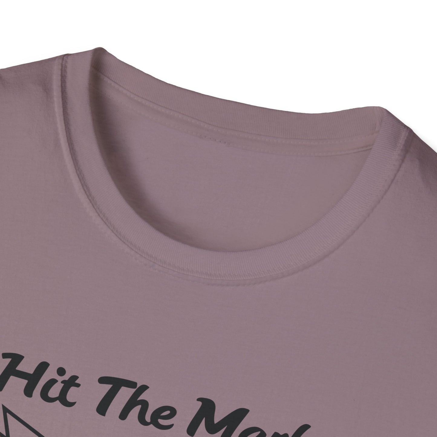 Men's Quirky Pickleball T-shirt - Hit the Mark with Pickleball