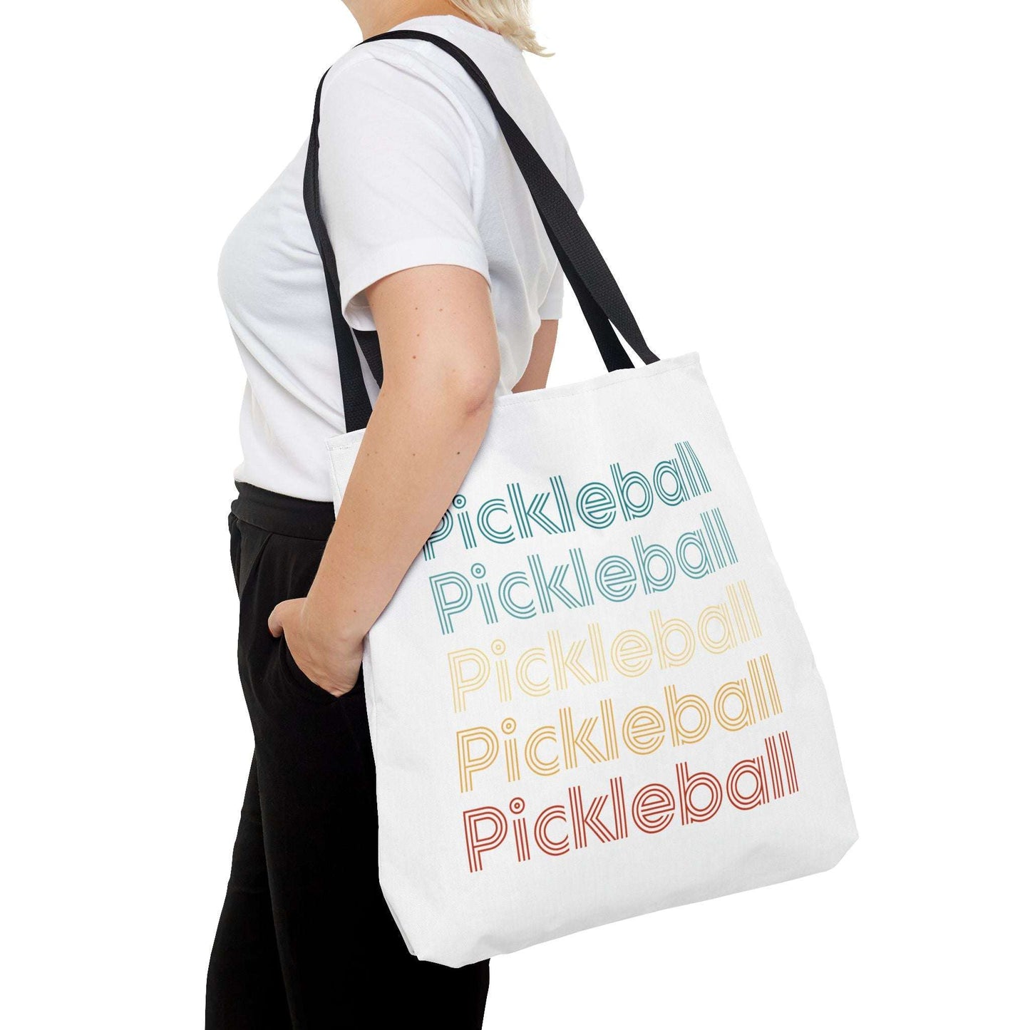 Pickleball Playful Tote Bag - Pickleball Repeat