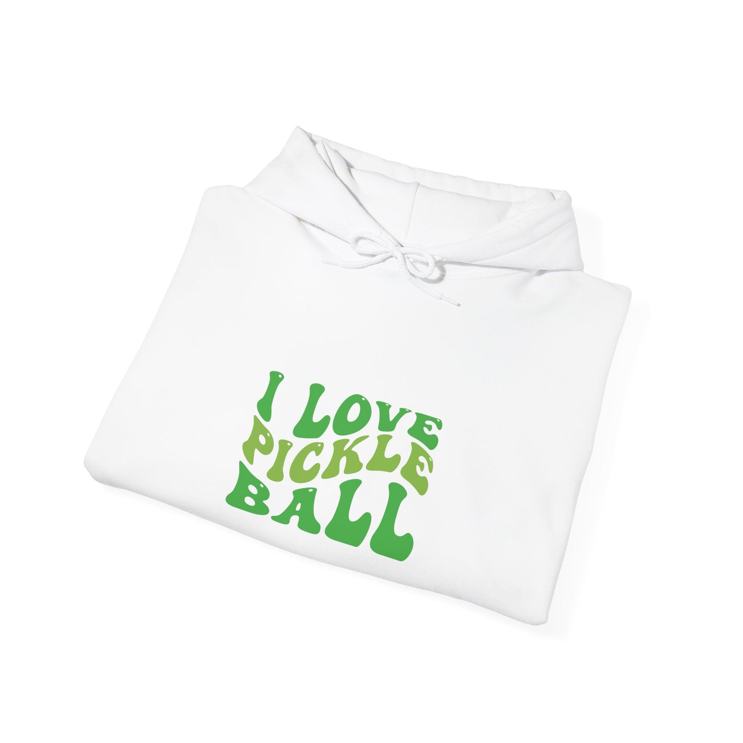 Women's Soft Pickleball Hoodie - I Love Pickleball