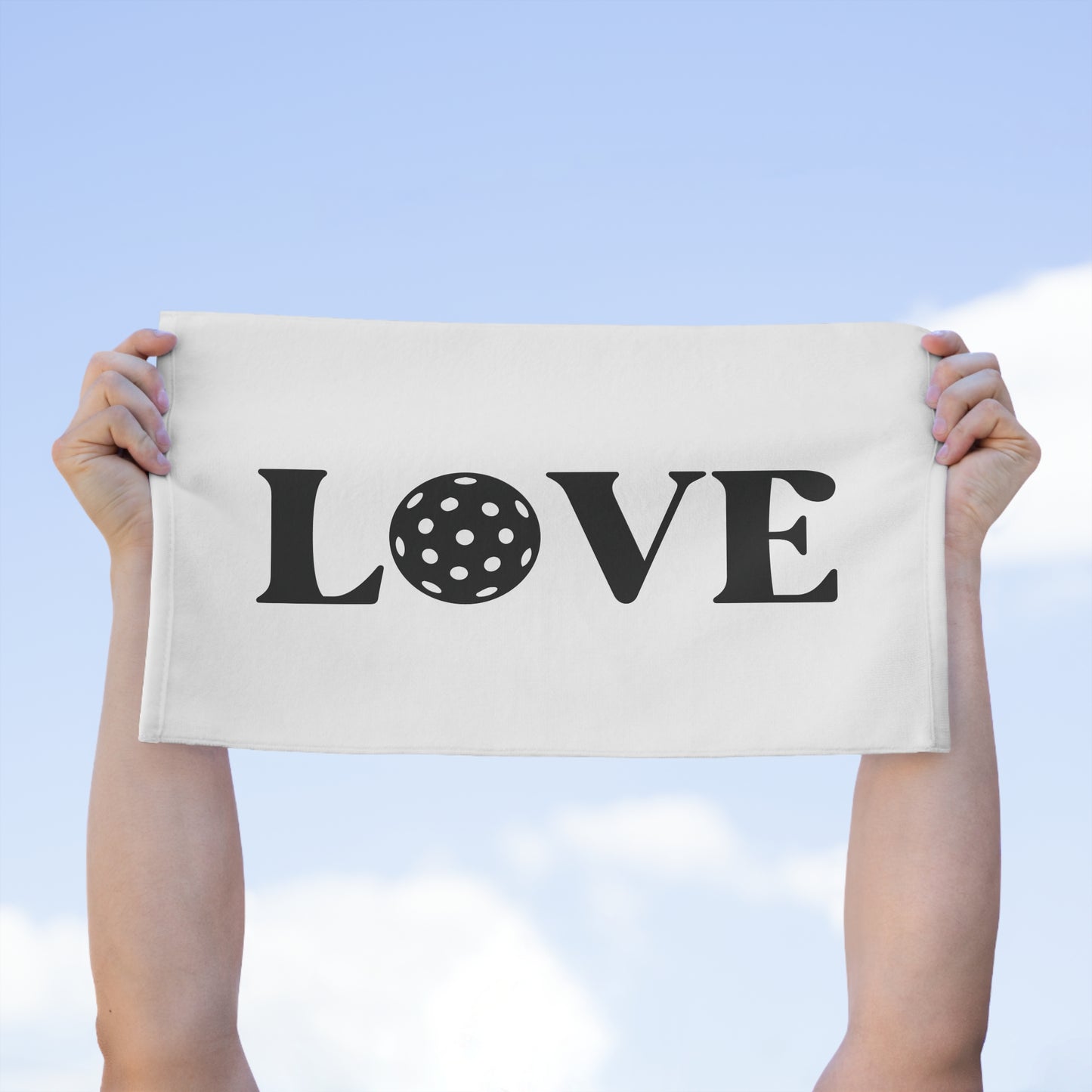 Pickleball Bold Rally Towel - Love