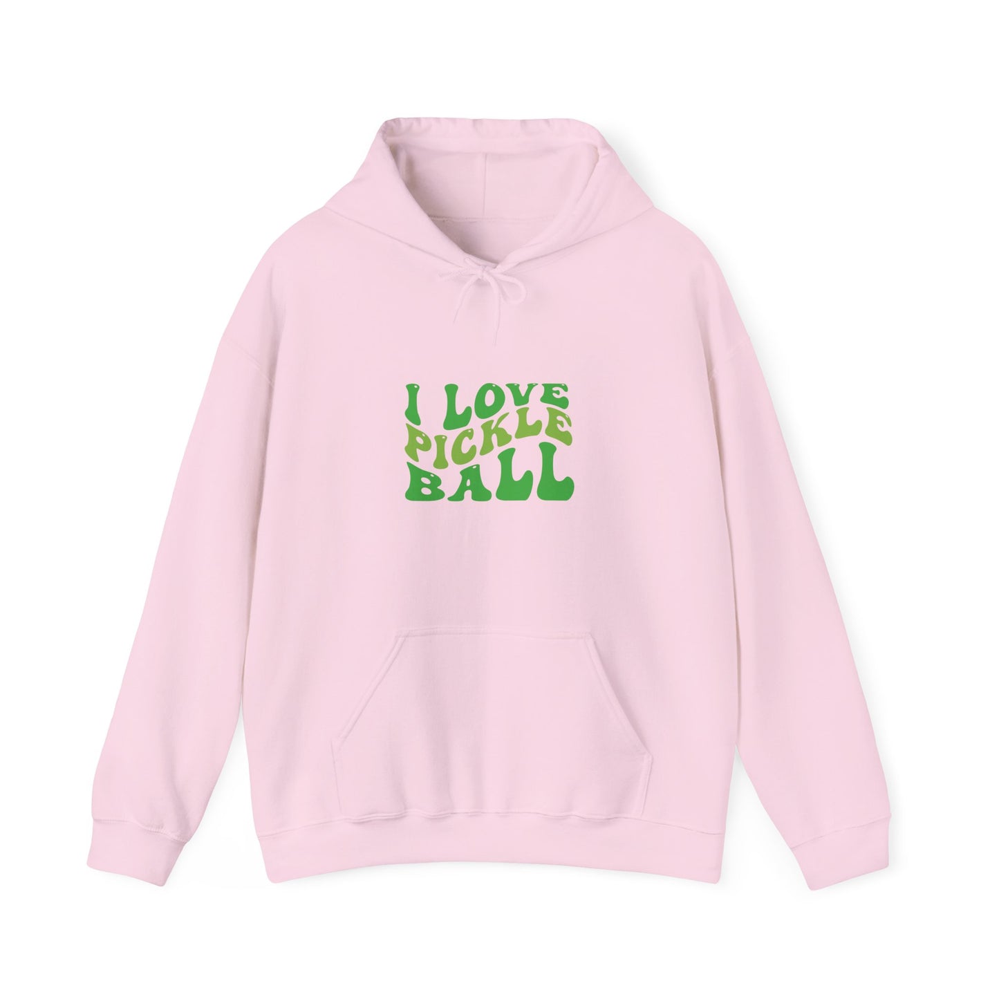 Women's Soft Pickleball Hoodie - I Love Pickleball