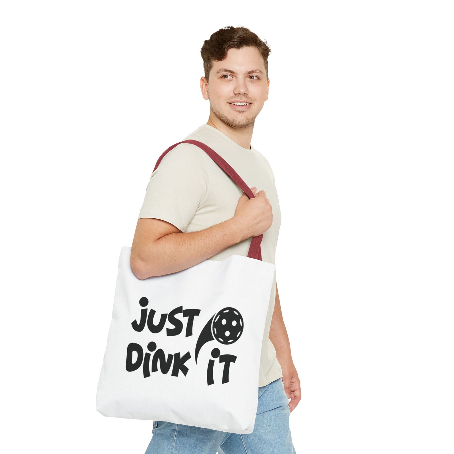 Pickleball Sporty Tote Bag - Just Dink It