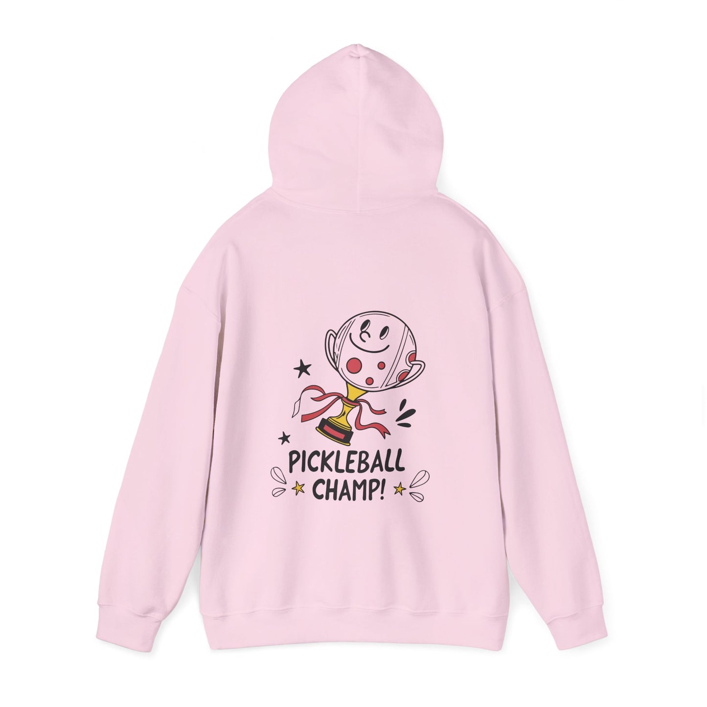 Women's Cheerful Pickleball Hoodie - Pickleball Champ