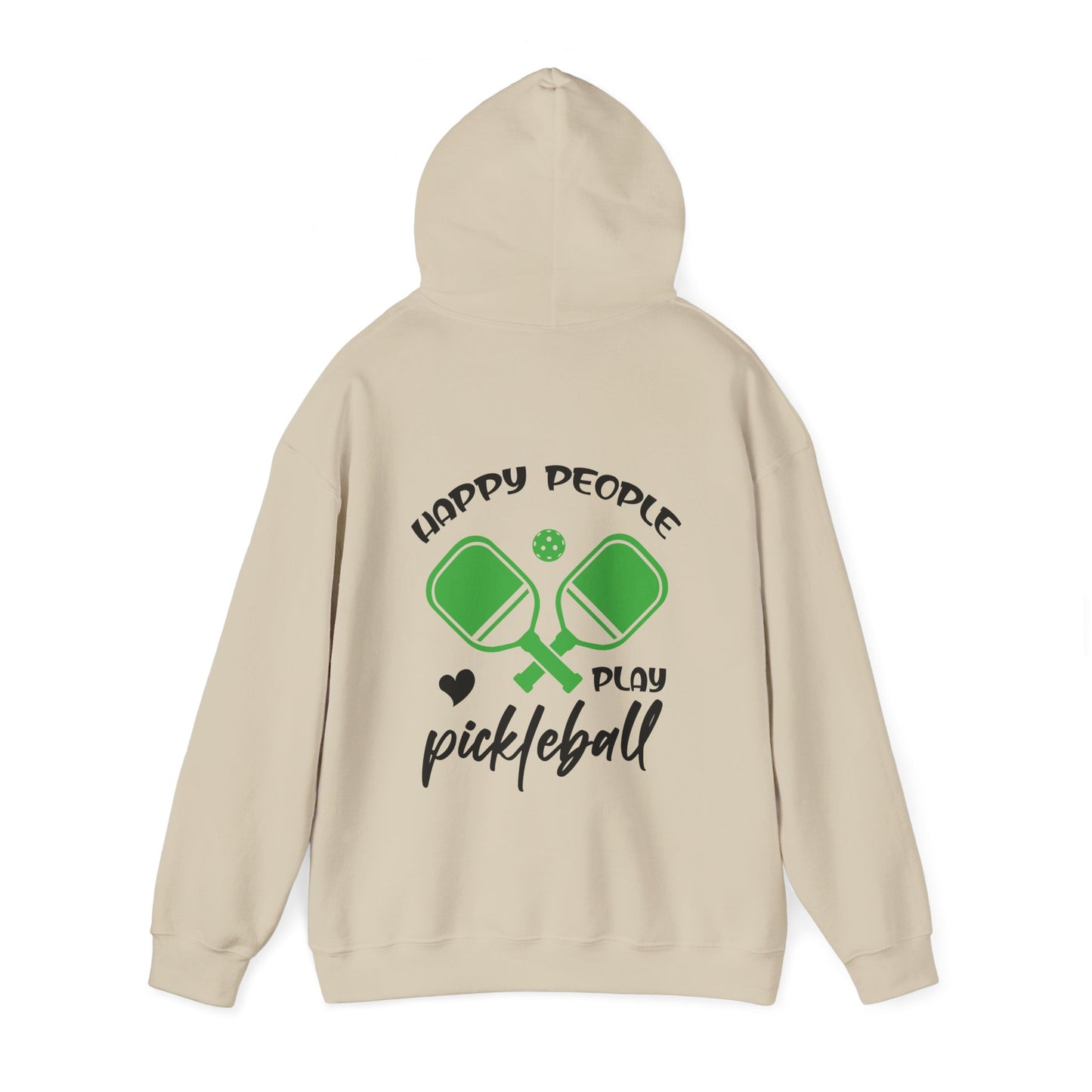 Women's Lightweight Pickleball Hoodie - Happy People Play Pickleball