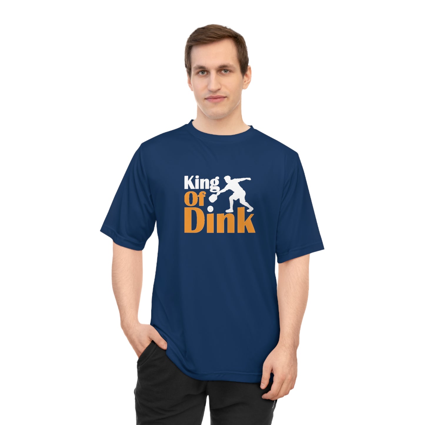 Men's Funny Pickleball T-shirt - King of Dink