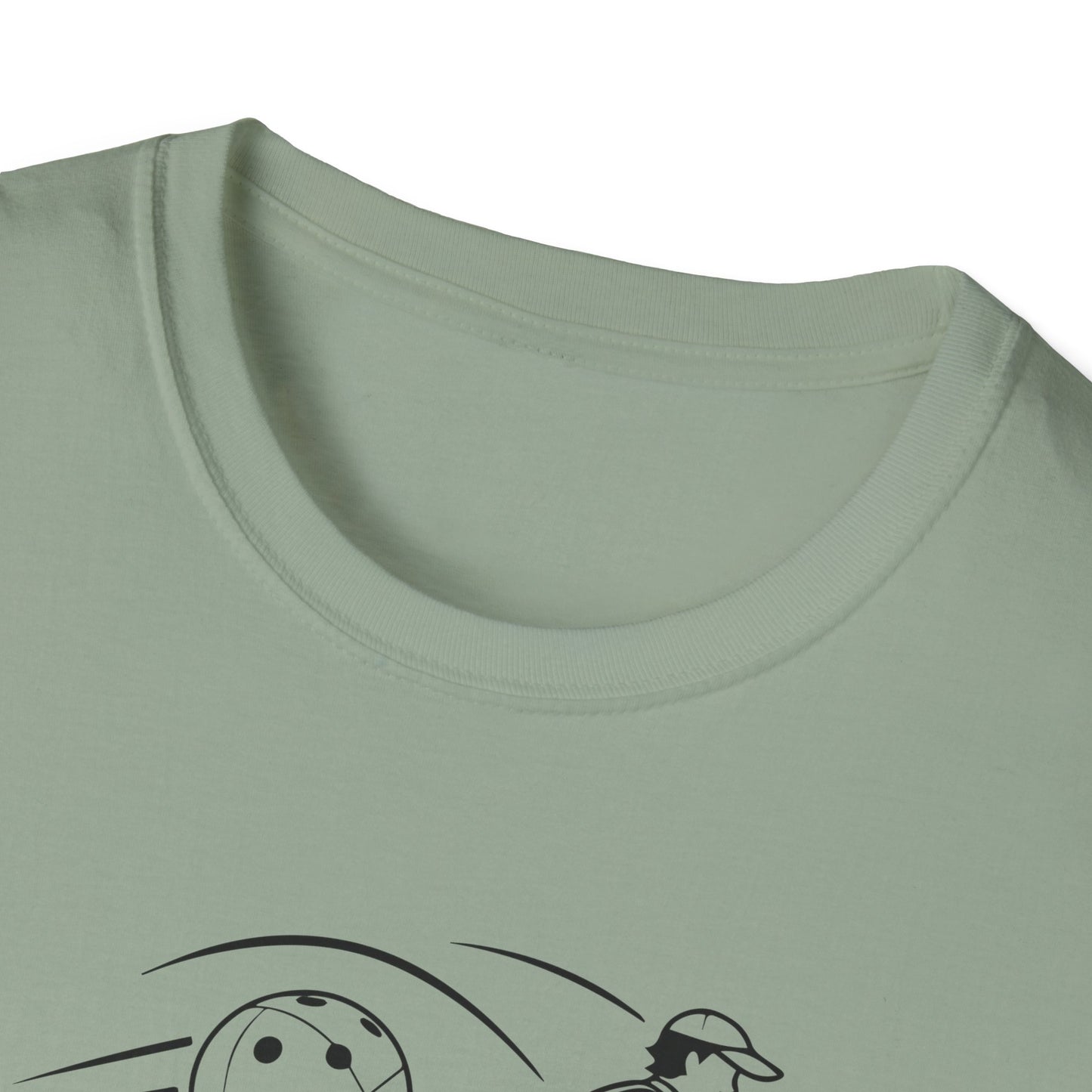 Men's Lightweight Pickleball T-shirt - Moving Fast Pickleball Strong